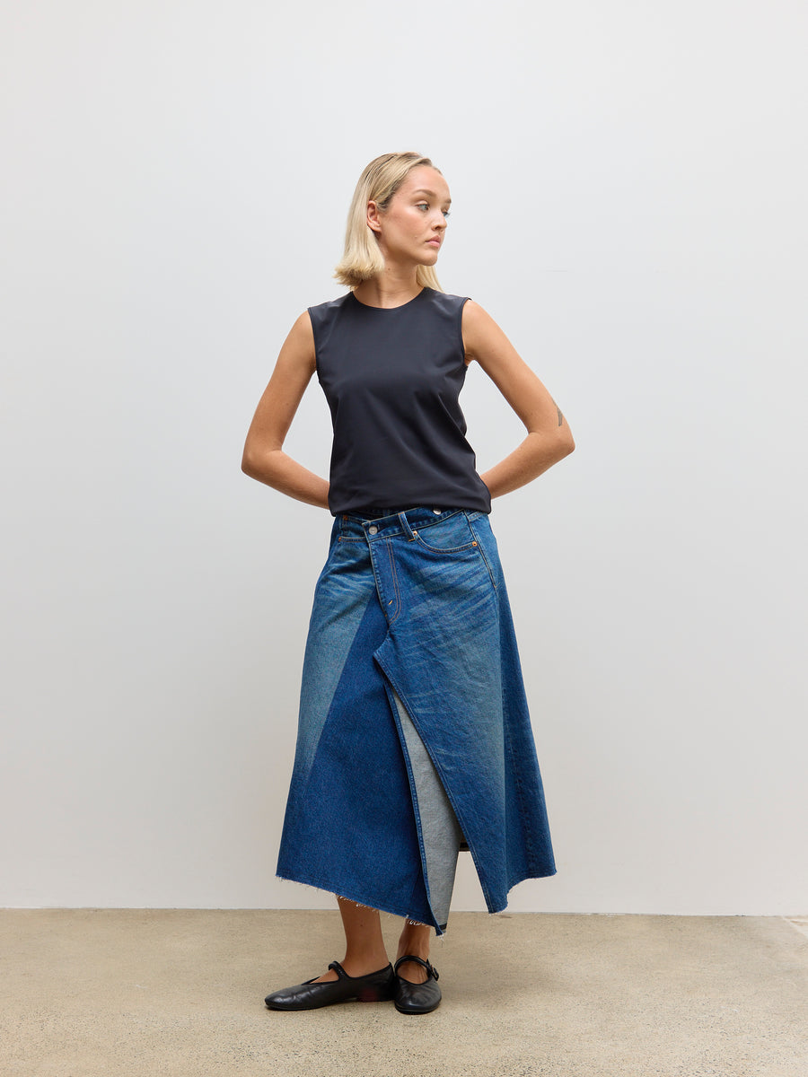 Levi's x JW Denim Skirt Indigo – Scotties Boutique