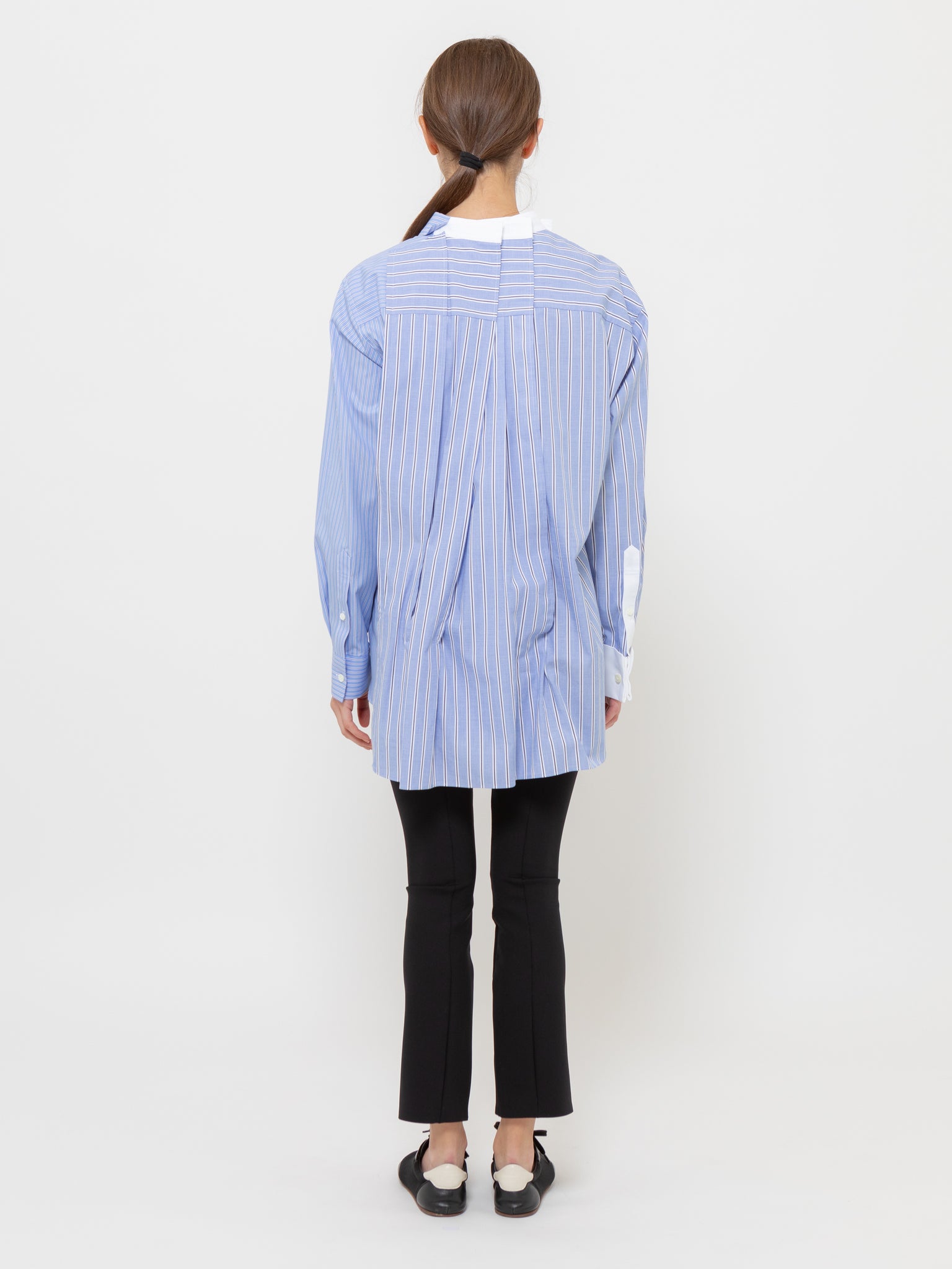Cotton Poplin Shirt Stripe