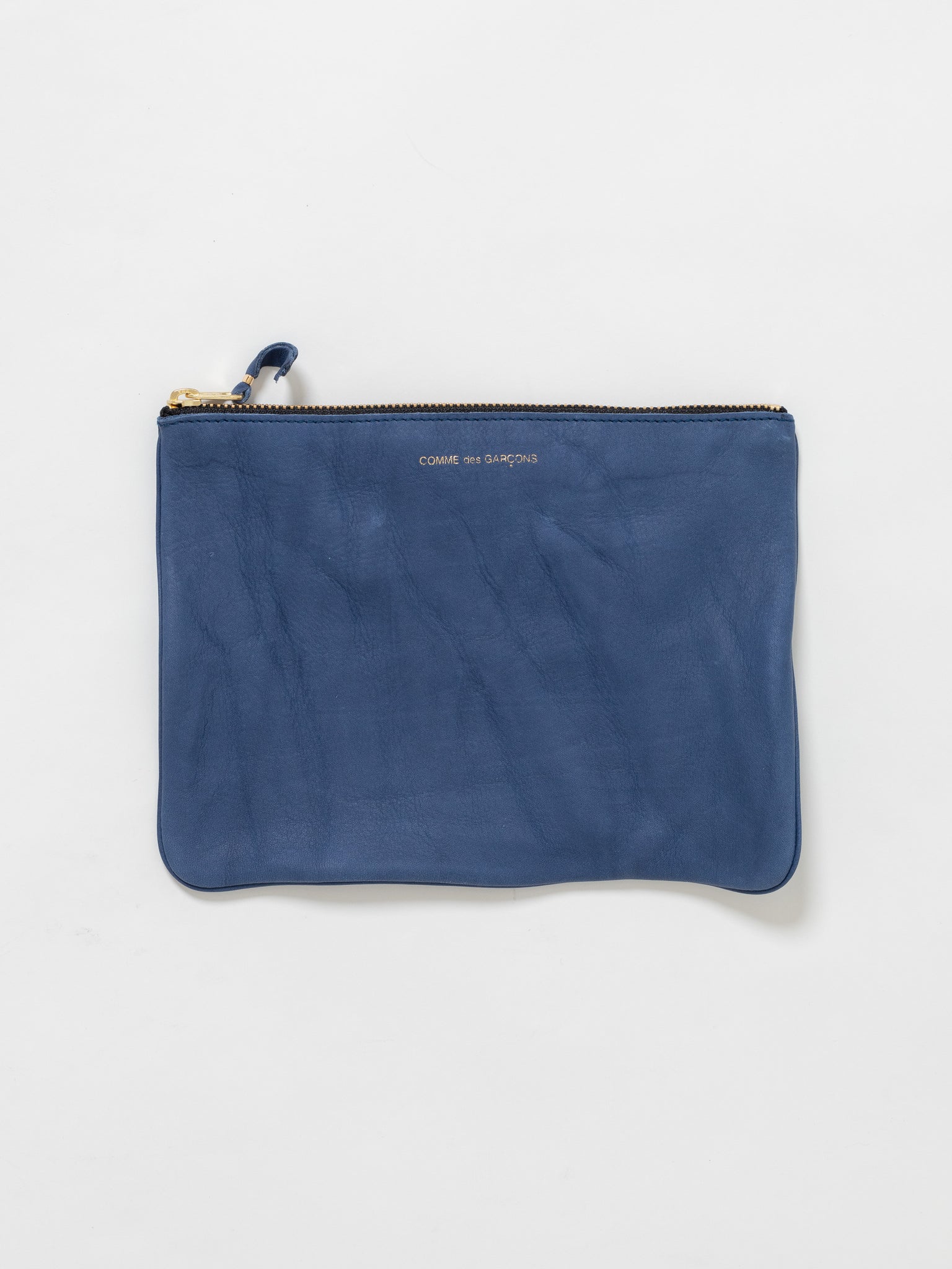 Washed Wallet Large Navy