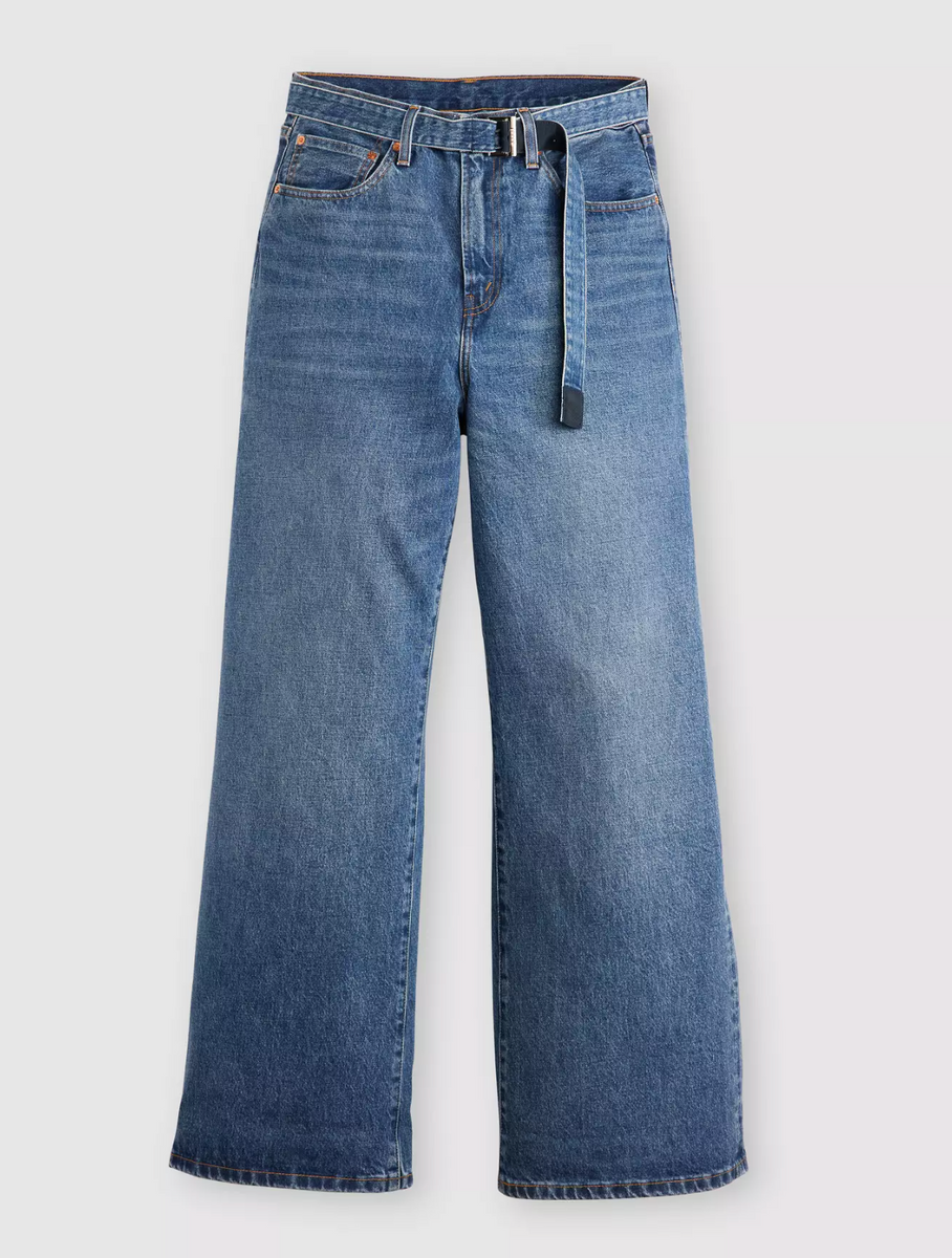 Sacai × Levi's Denim Pants BLUE 401 Spodnie Levi's® X Sacai Denim - Niebieski | Levi's® PL