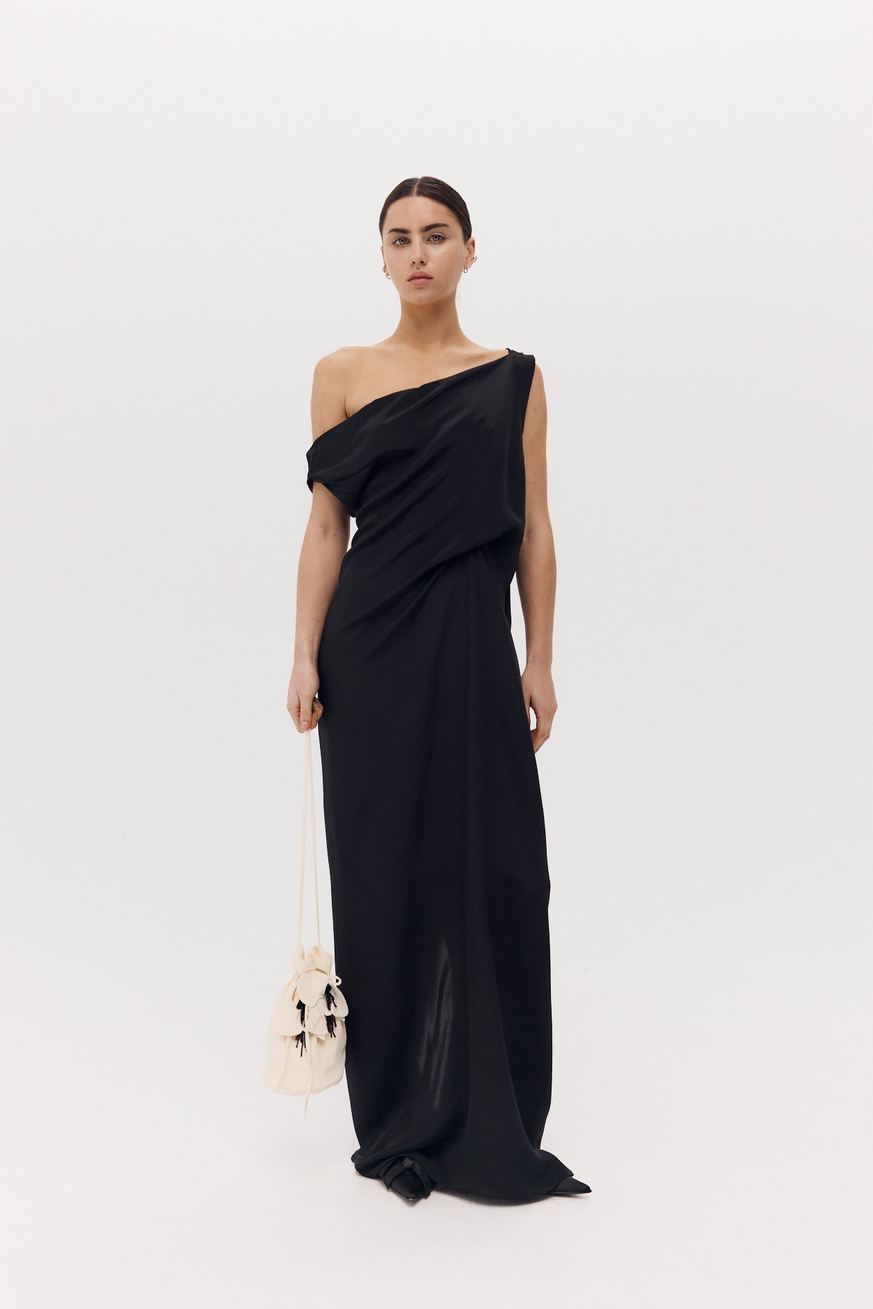 Amory Dress Silk Black