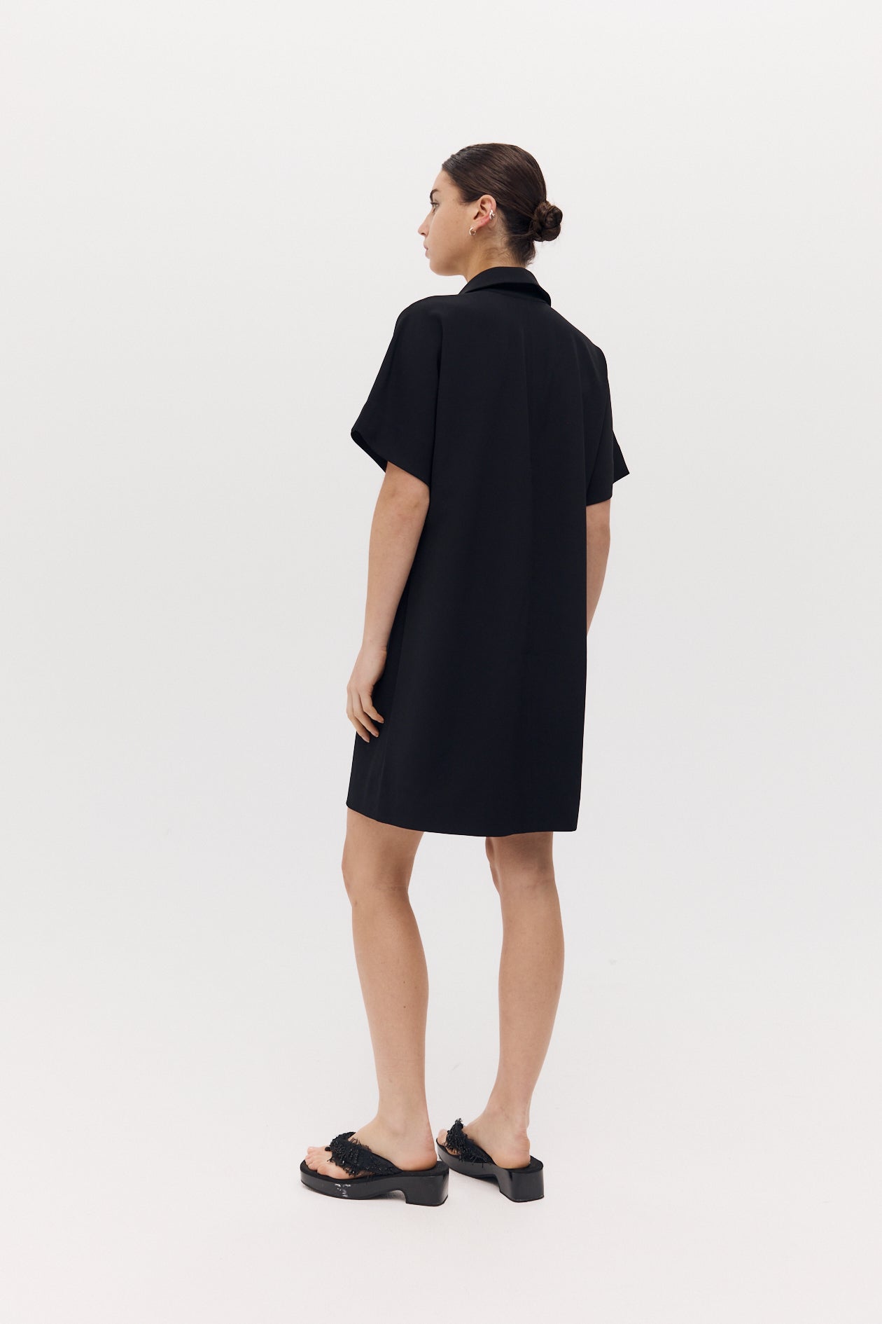 Polo Mini Dress Black