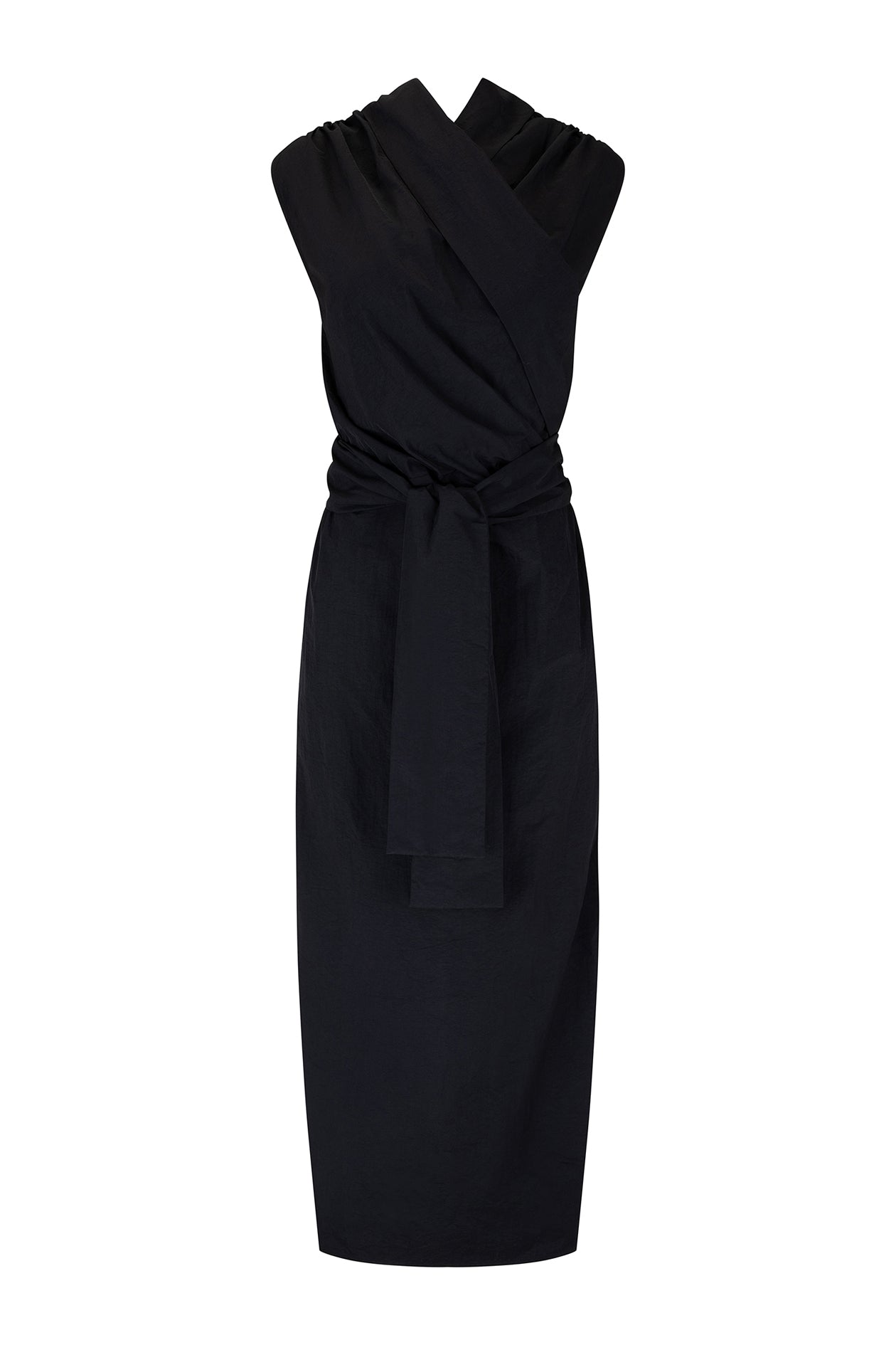 Chamberlain Dress Black Nylon