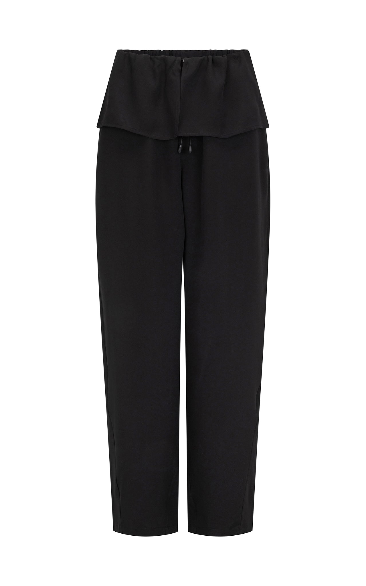 Pike Trouser Black Silk