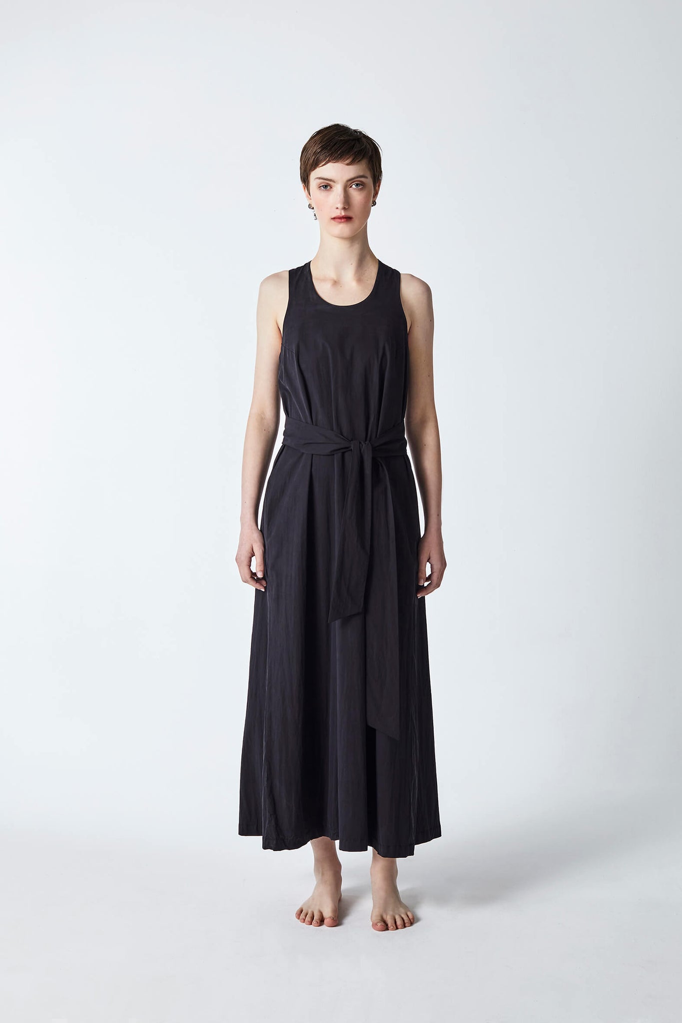 Poet Dress Black