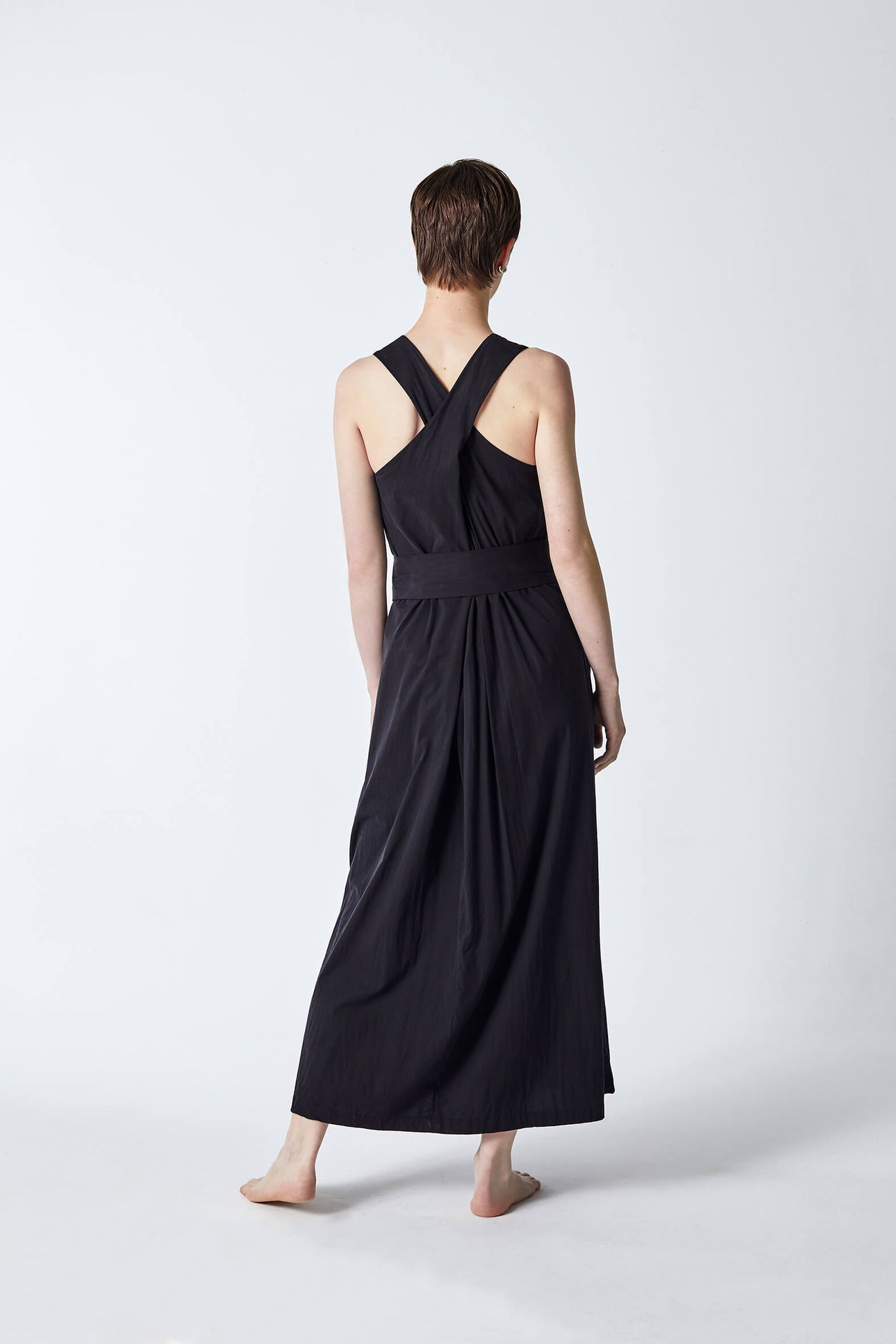 Poet Dress Black