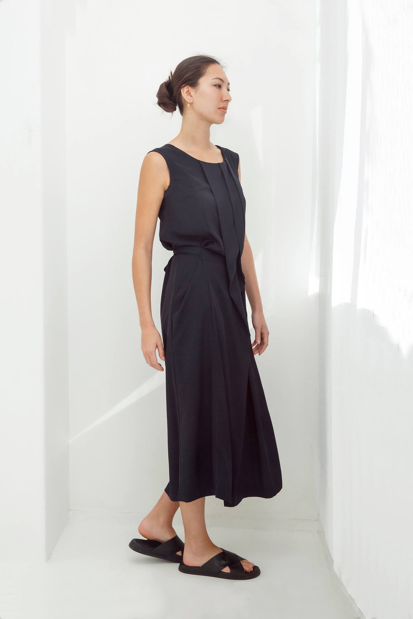 Cascade Dress Midnight