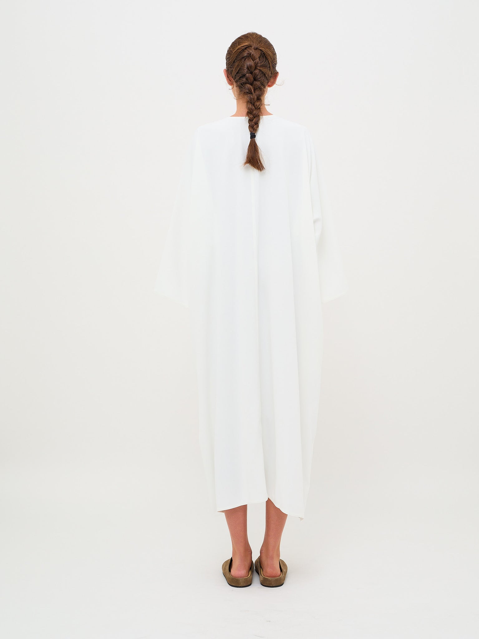 Dakar Kimono Dress Off White