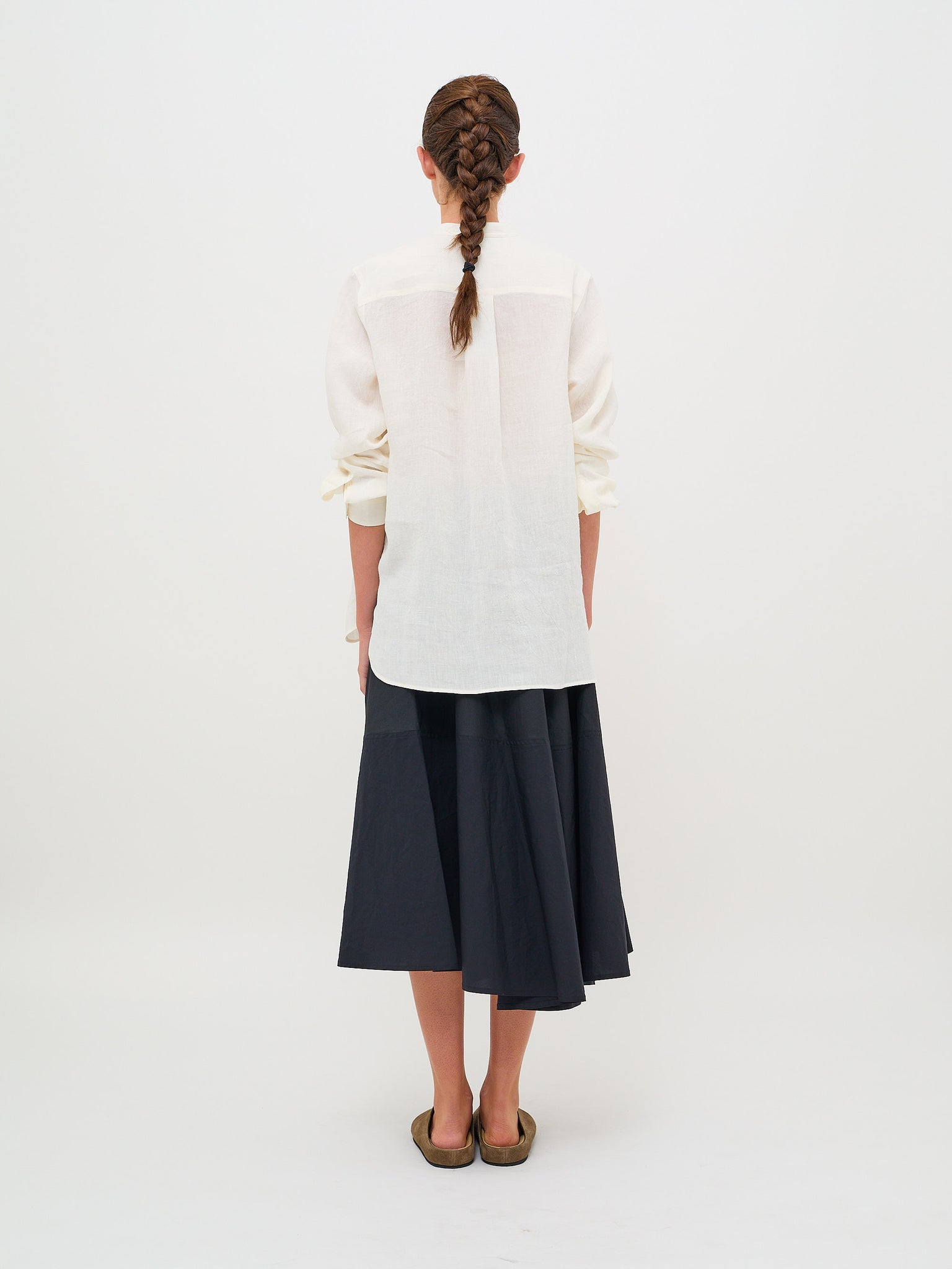 Baltimore Linen Shirt Off White