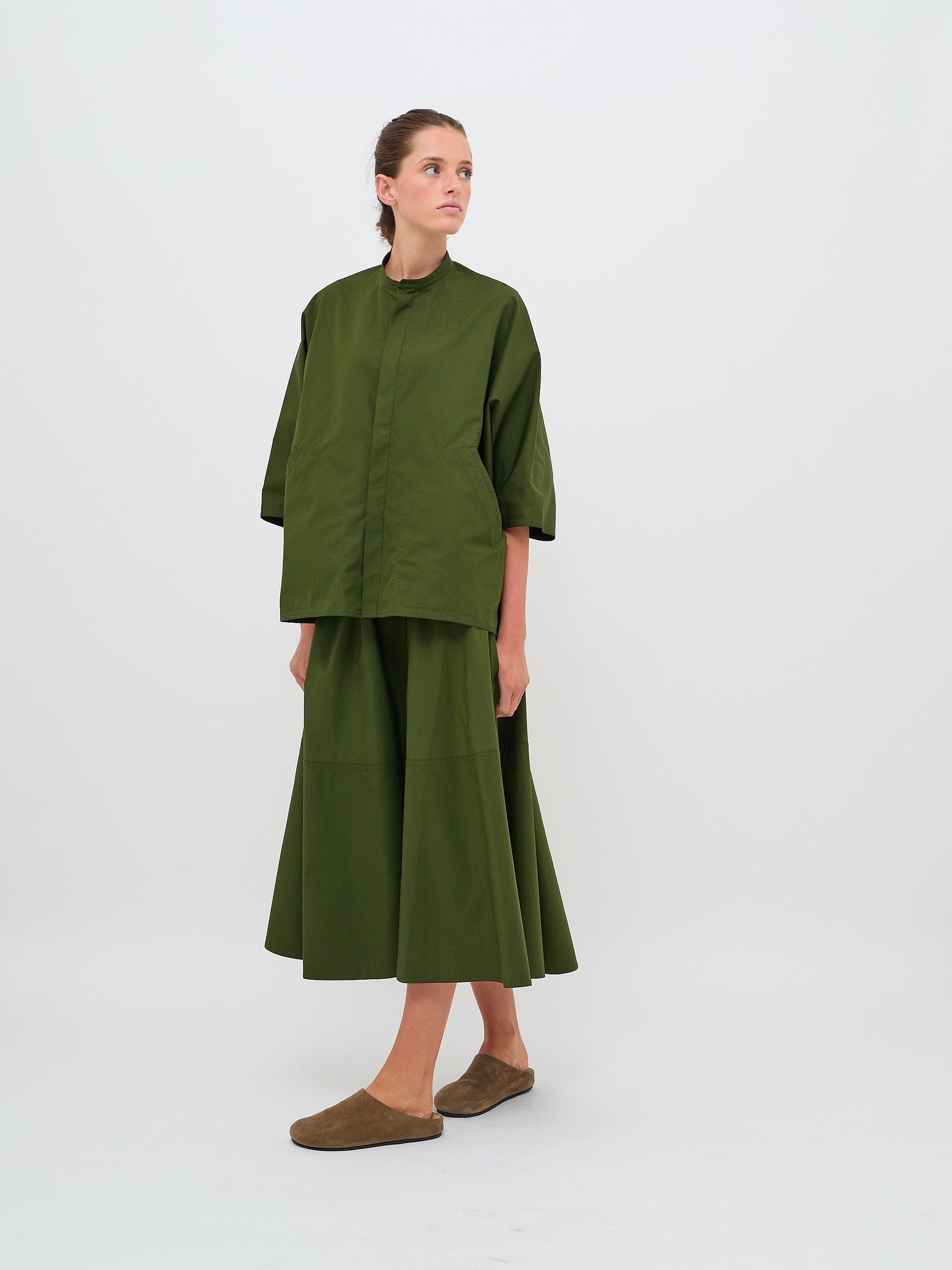 Sacramento Skirt Seaweed