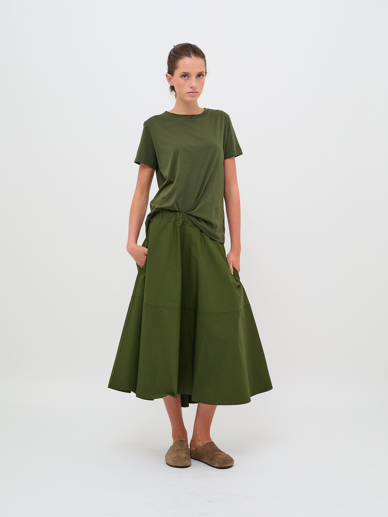 Sacramento Skirt Seaweed