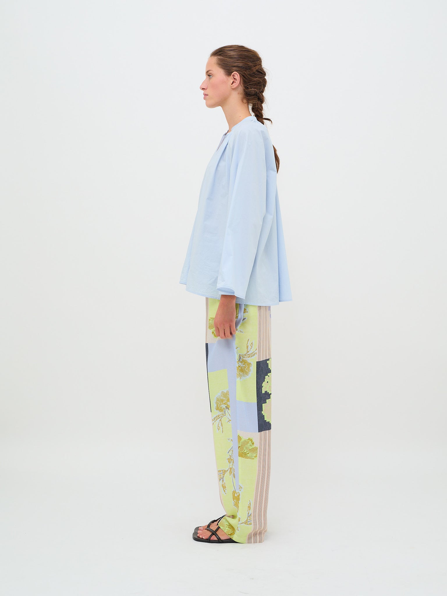 Cotton Popline Bohemian Shirt Rugiada