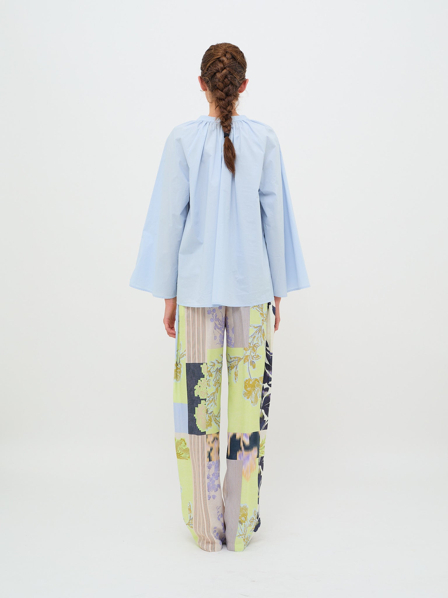 Cotton Popline Bohemian Shirt Rugiada