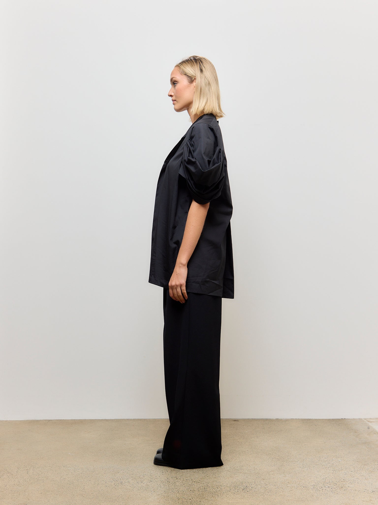 Cotton Blouse Black