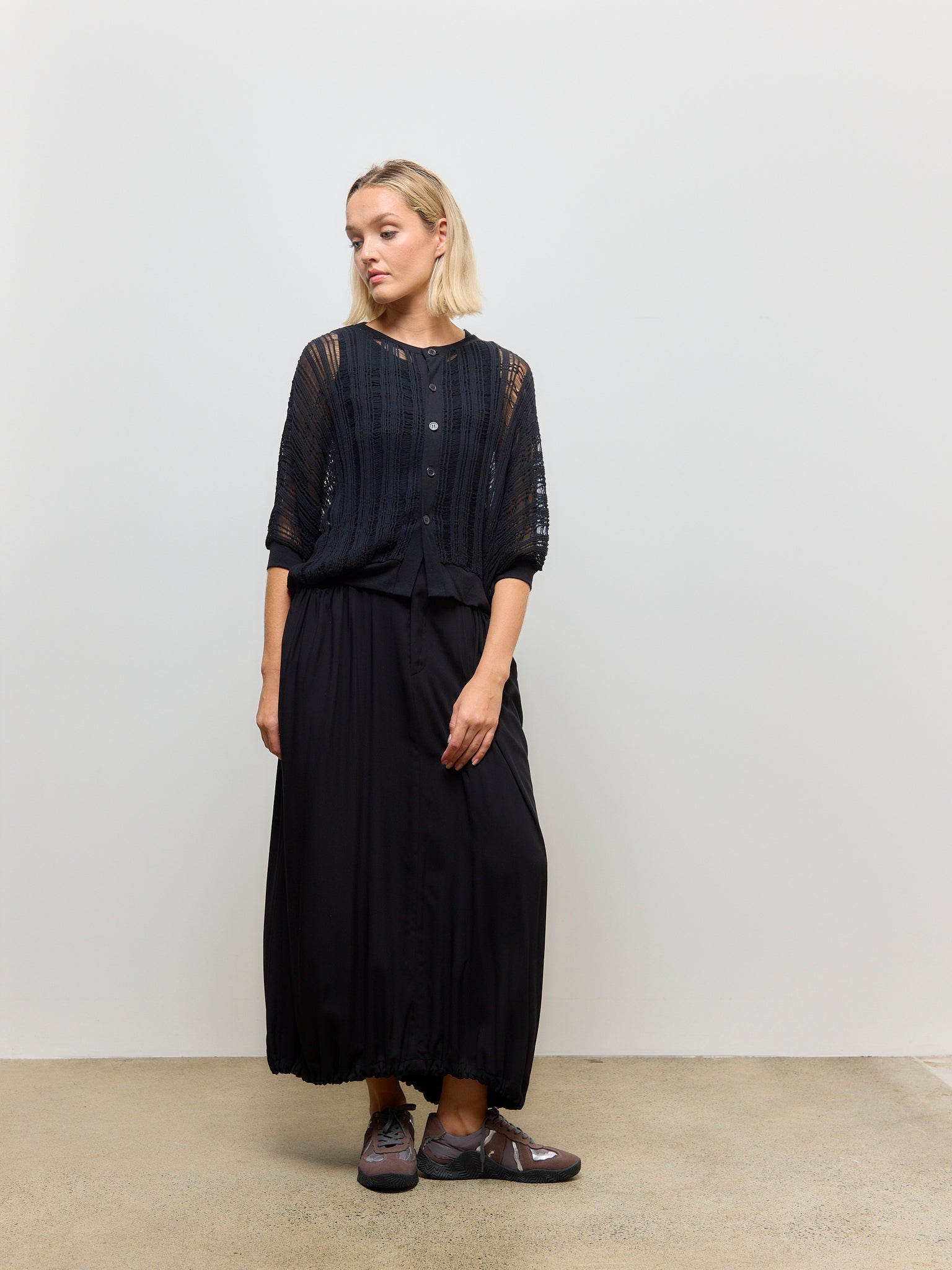Dolman Cardigan Black