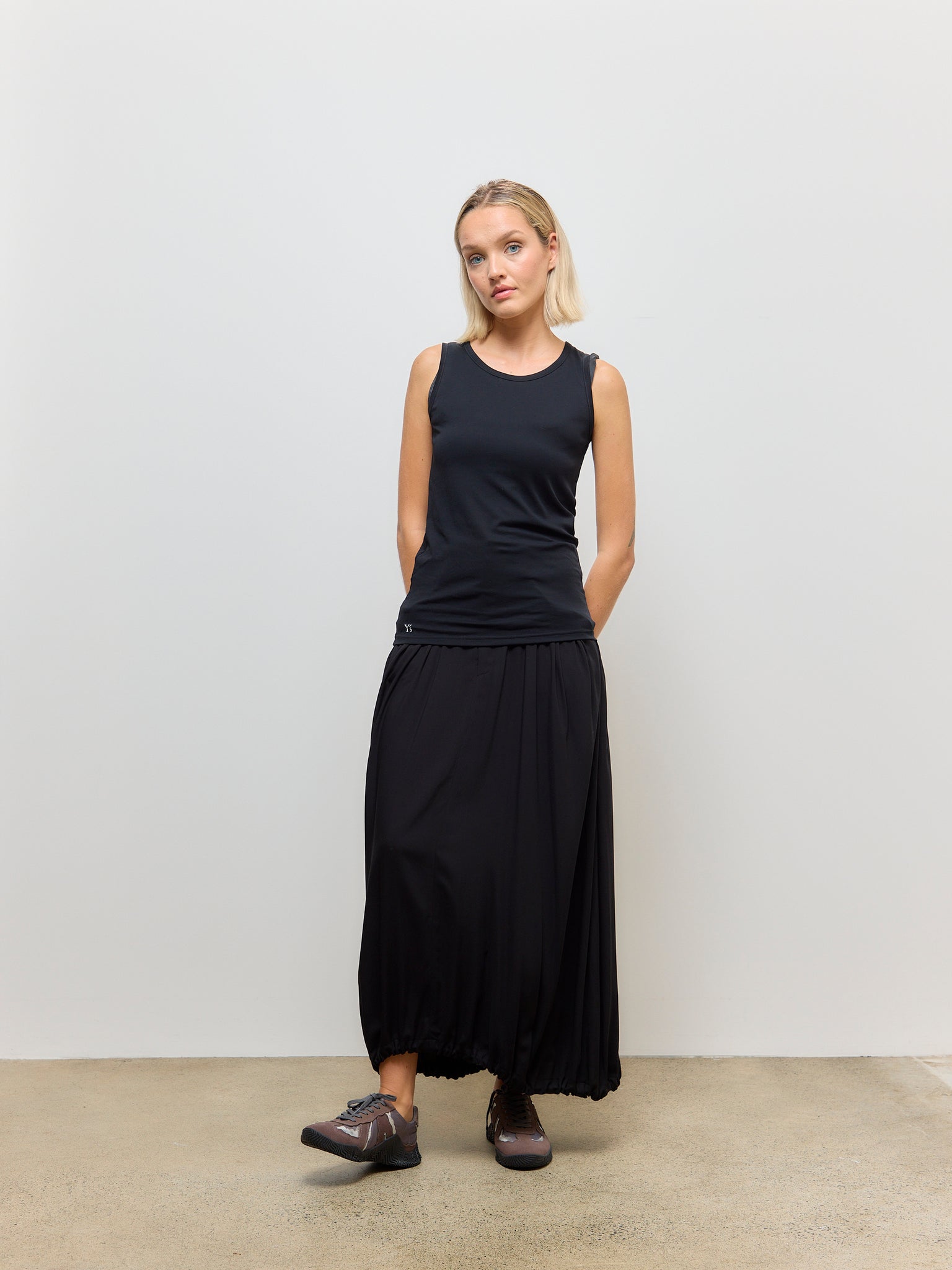 Logo Tank Top Black