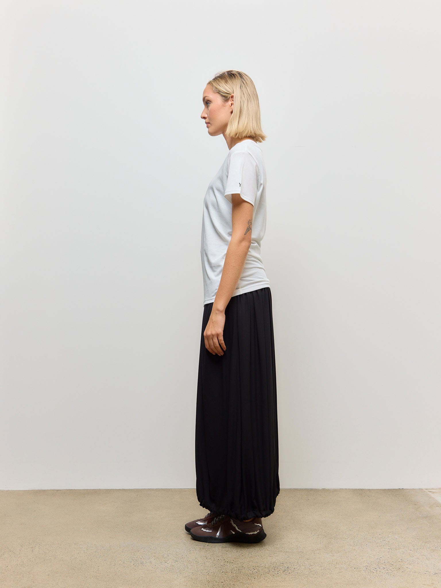 Classic Short Sleeve Logo T-Shirt Off White