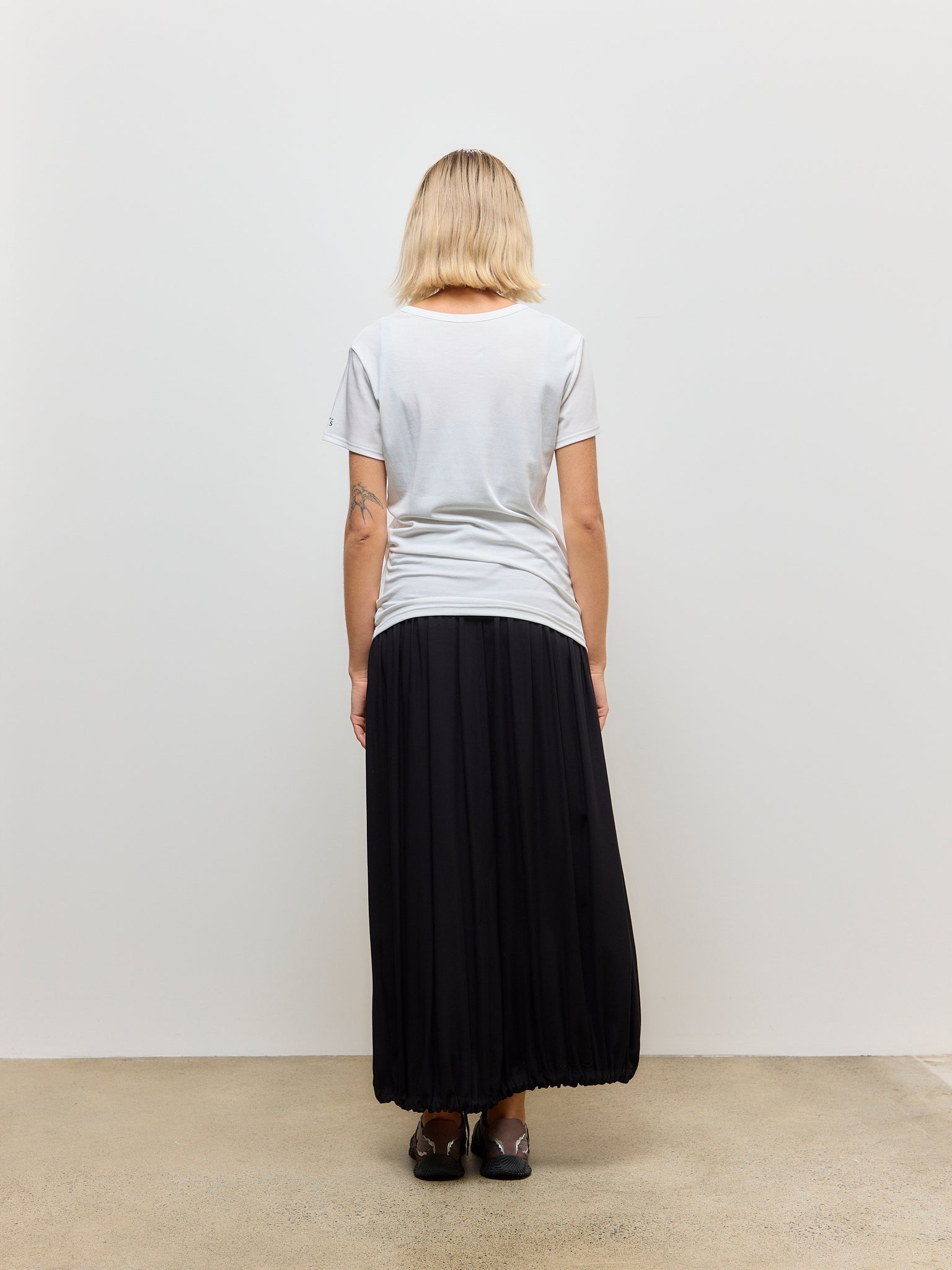 Classic Short Sleeve Logo T-Shirt Off White
