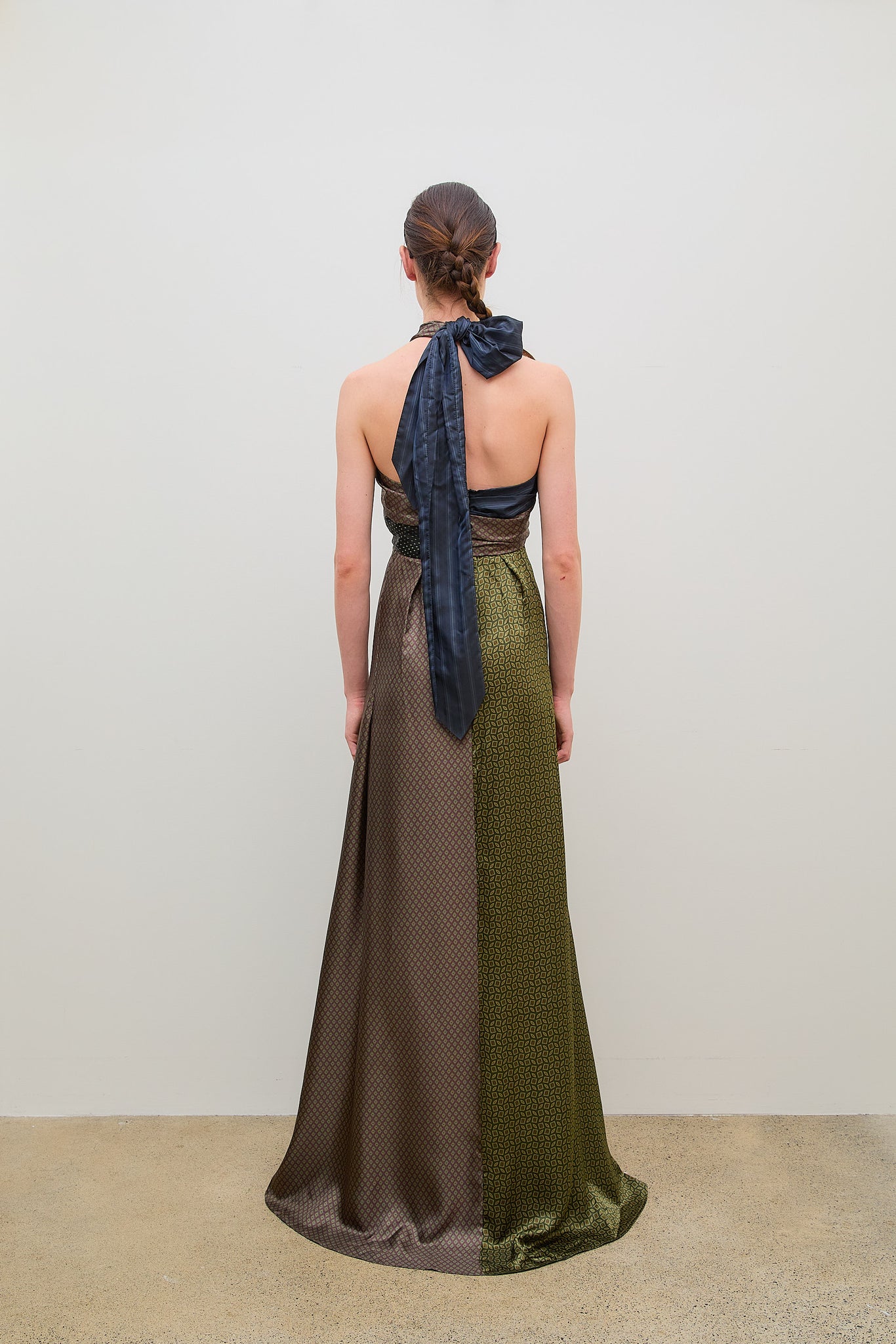 Disou Long Dress Brown