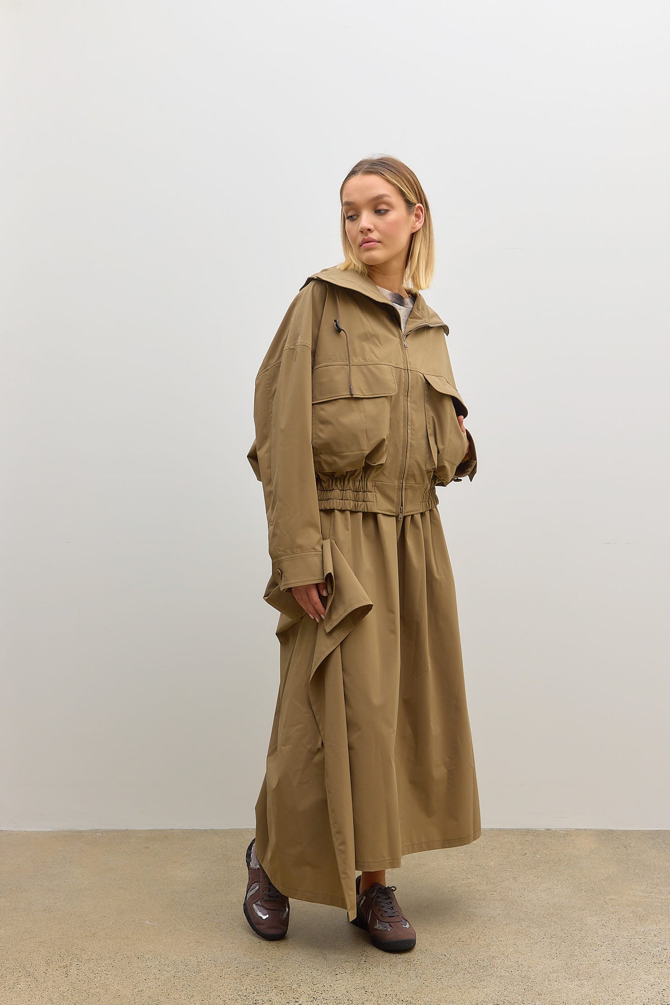 KO Mountain Hoodie Beige