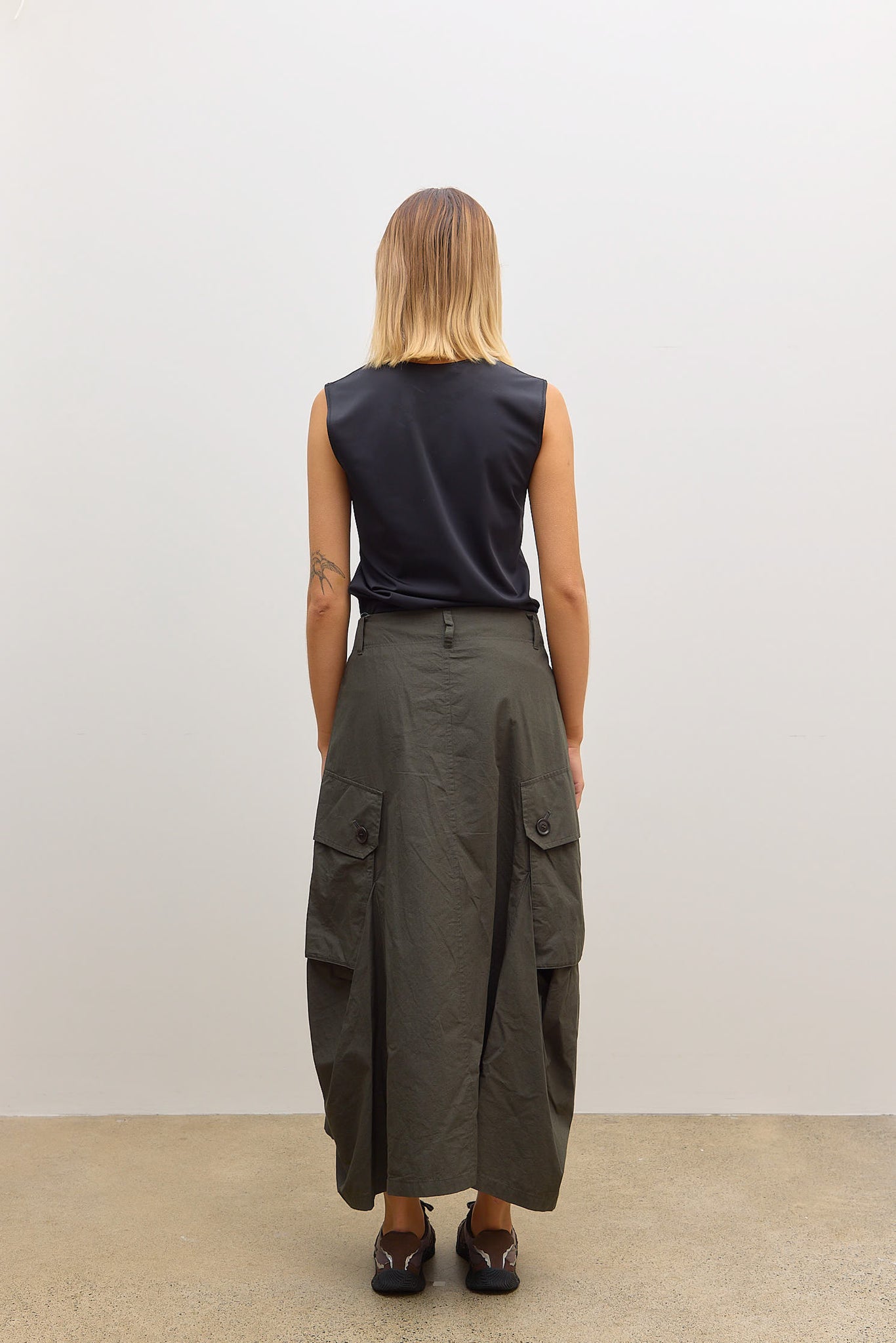 Cargo Skirt Khaki