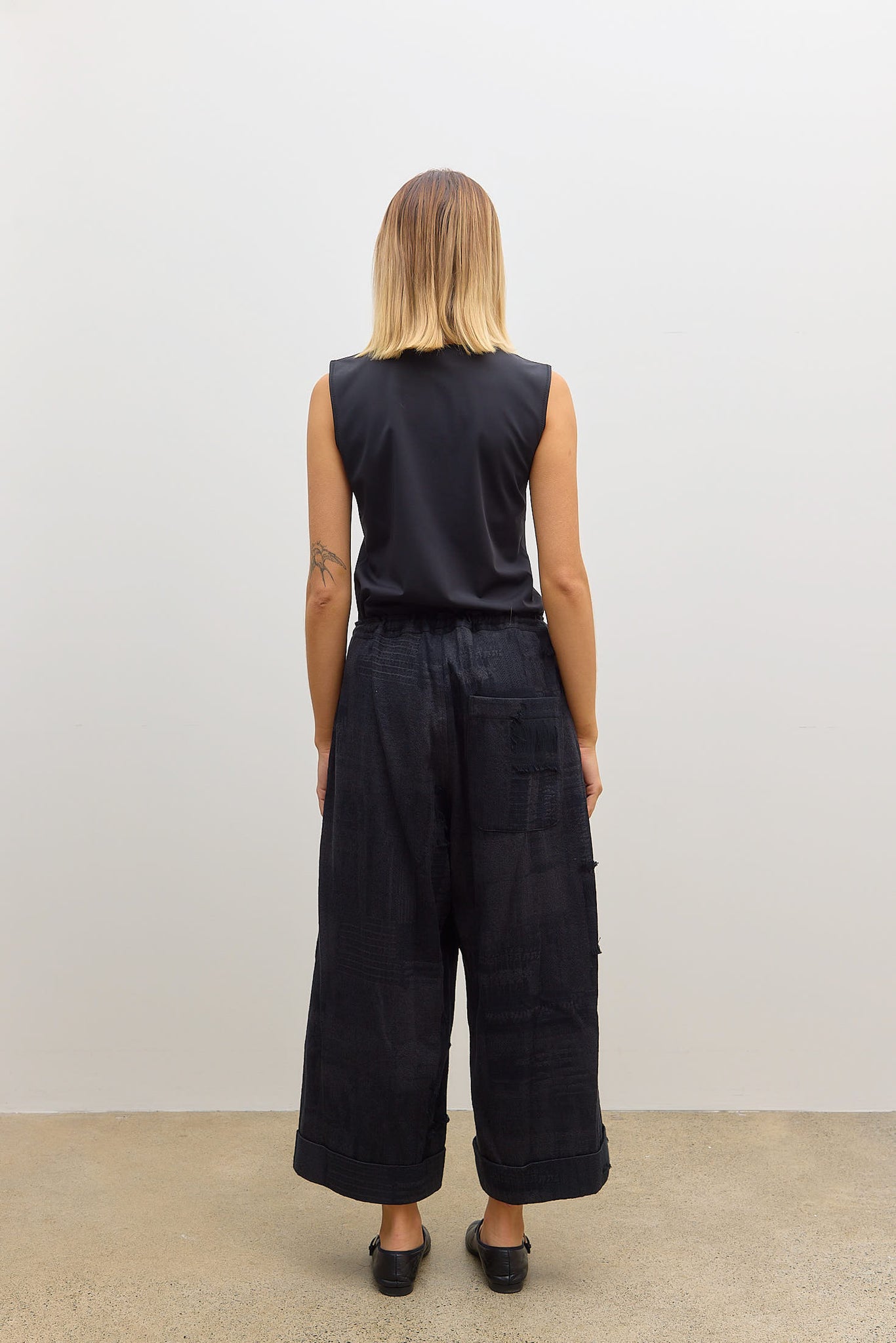 O Front Tucked Mackin Pants Grey