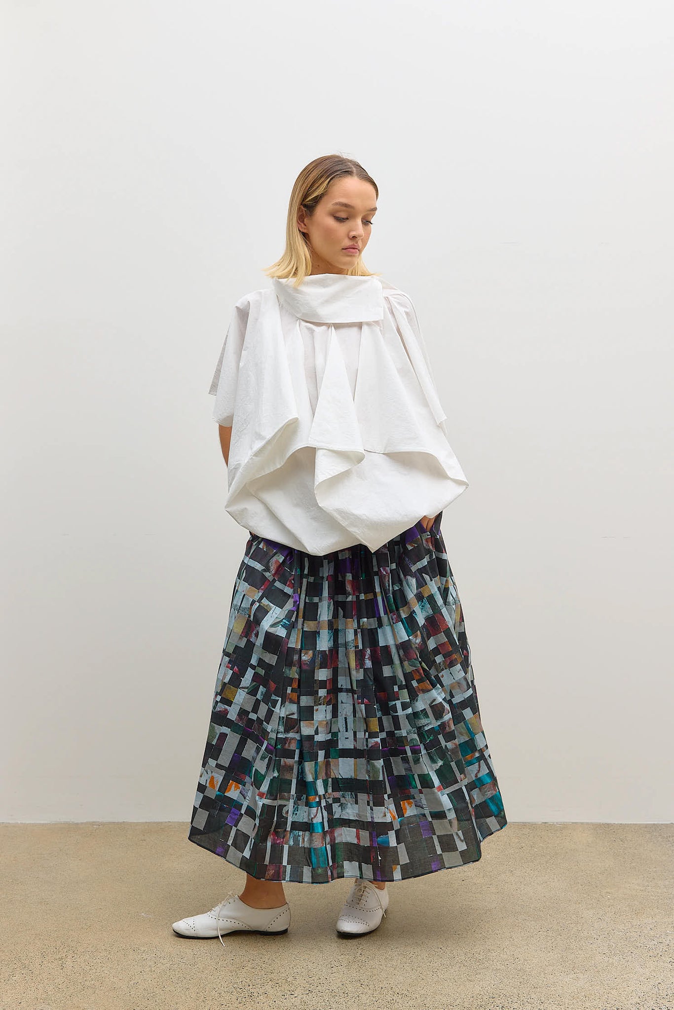 Everyday Holiday Skirt Black Multi