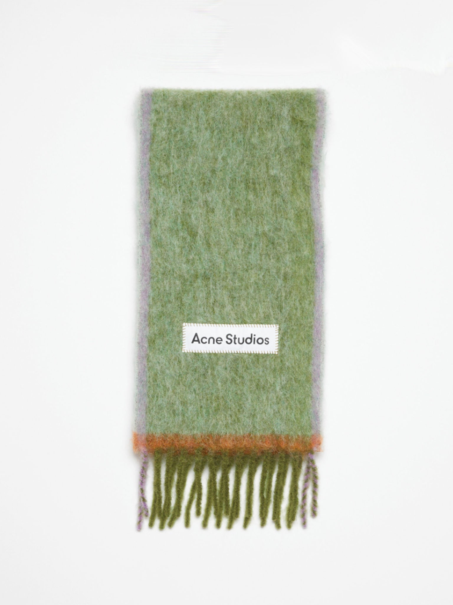 Grass Green Scarf Mohair