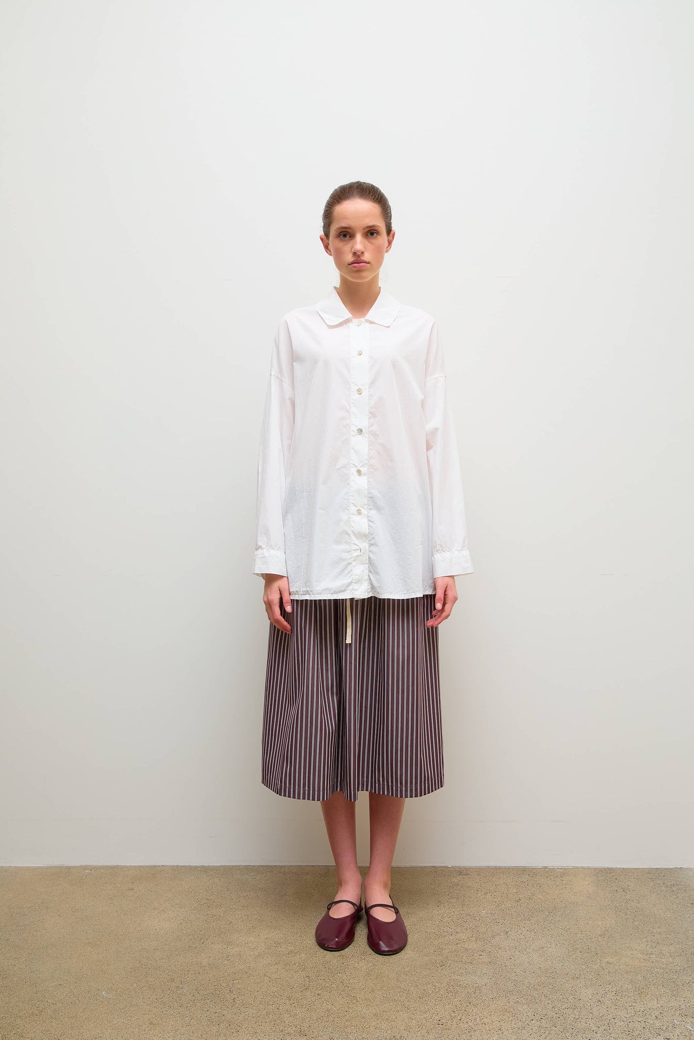 Claudia Shirt Light Cotton Off White