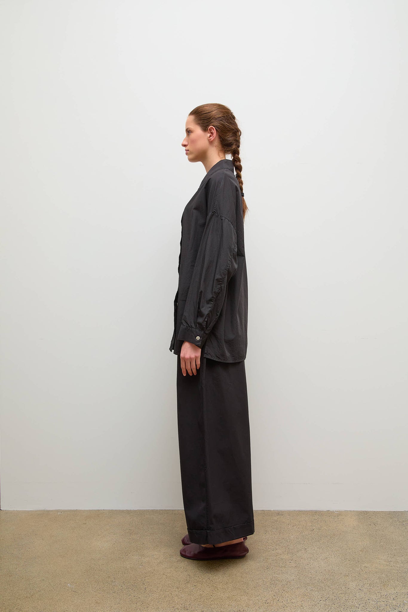 Claudia Shirt Light Cotton Black