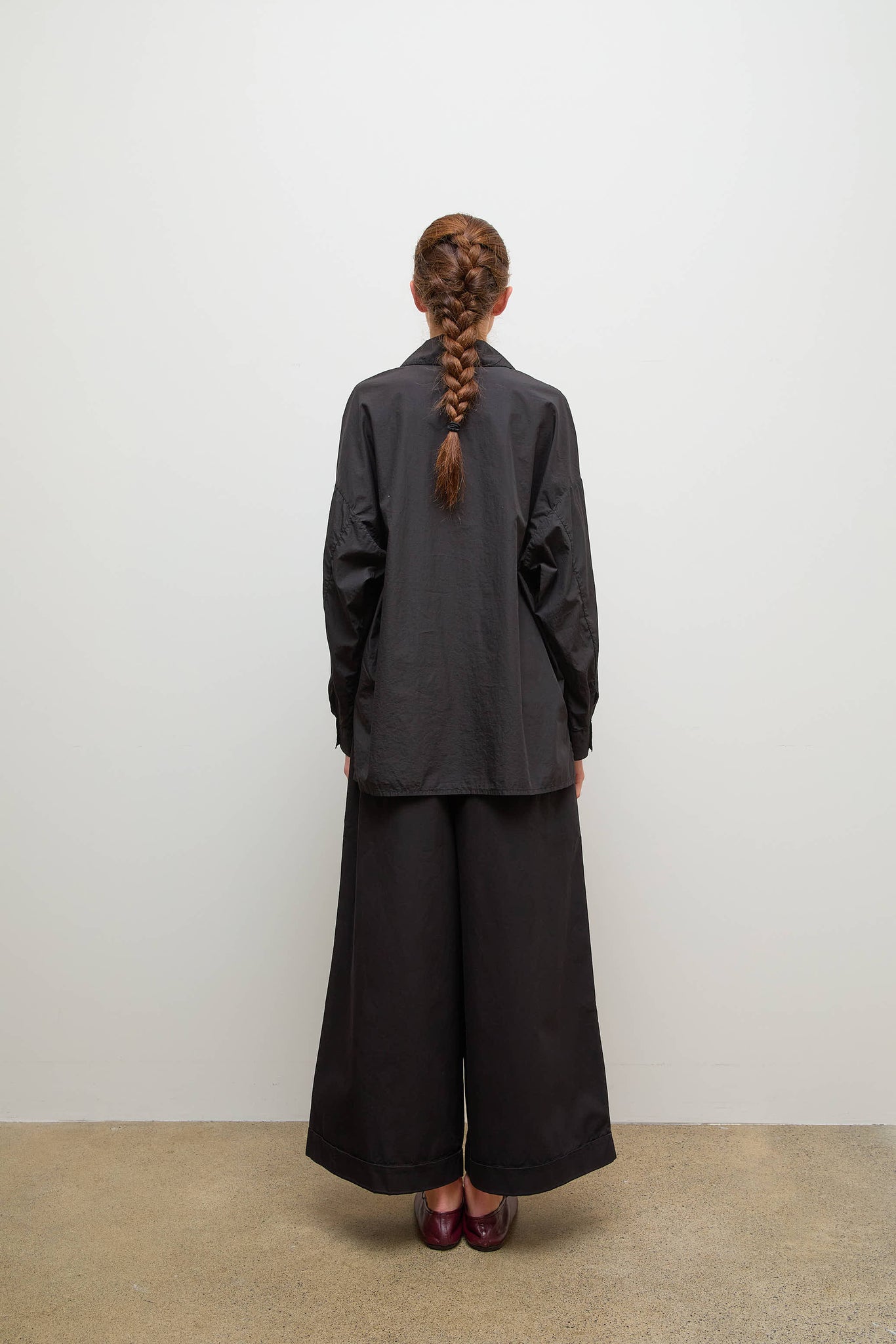 Claudia Shirt Light Cotton Black
