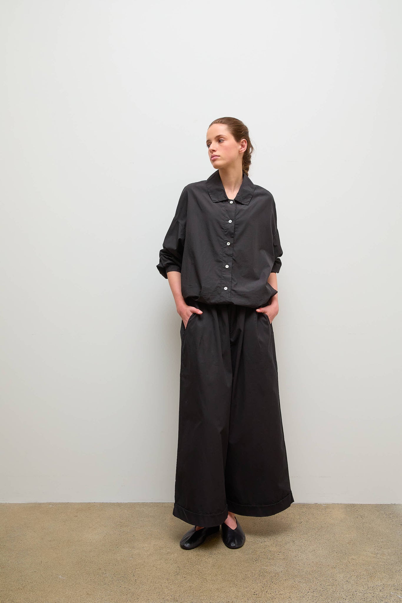 Cama Palazzo Pants Black