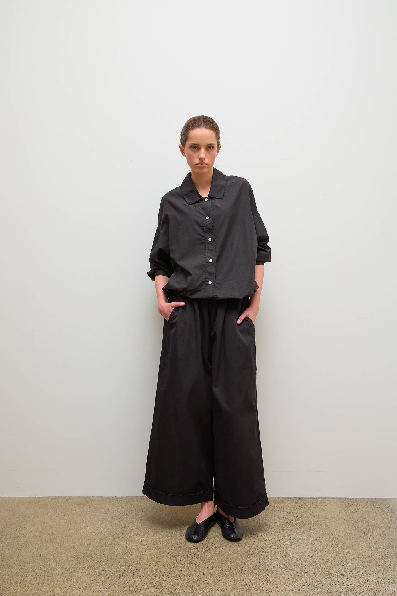 Cama Palazzo Pants Black