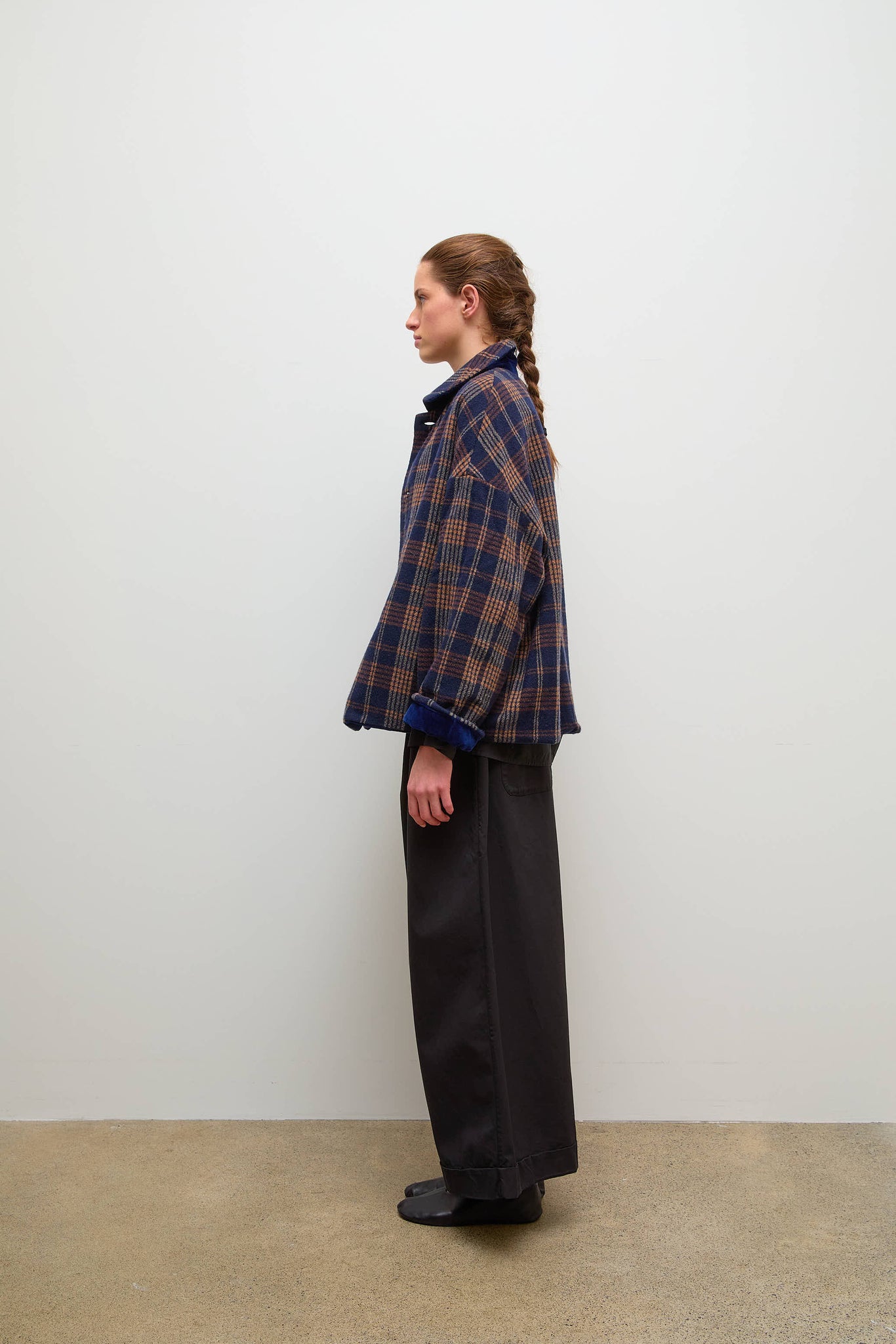 Mara Jacket Velvet Navy