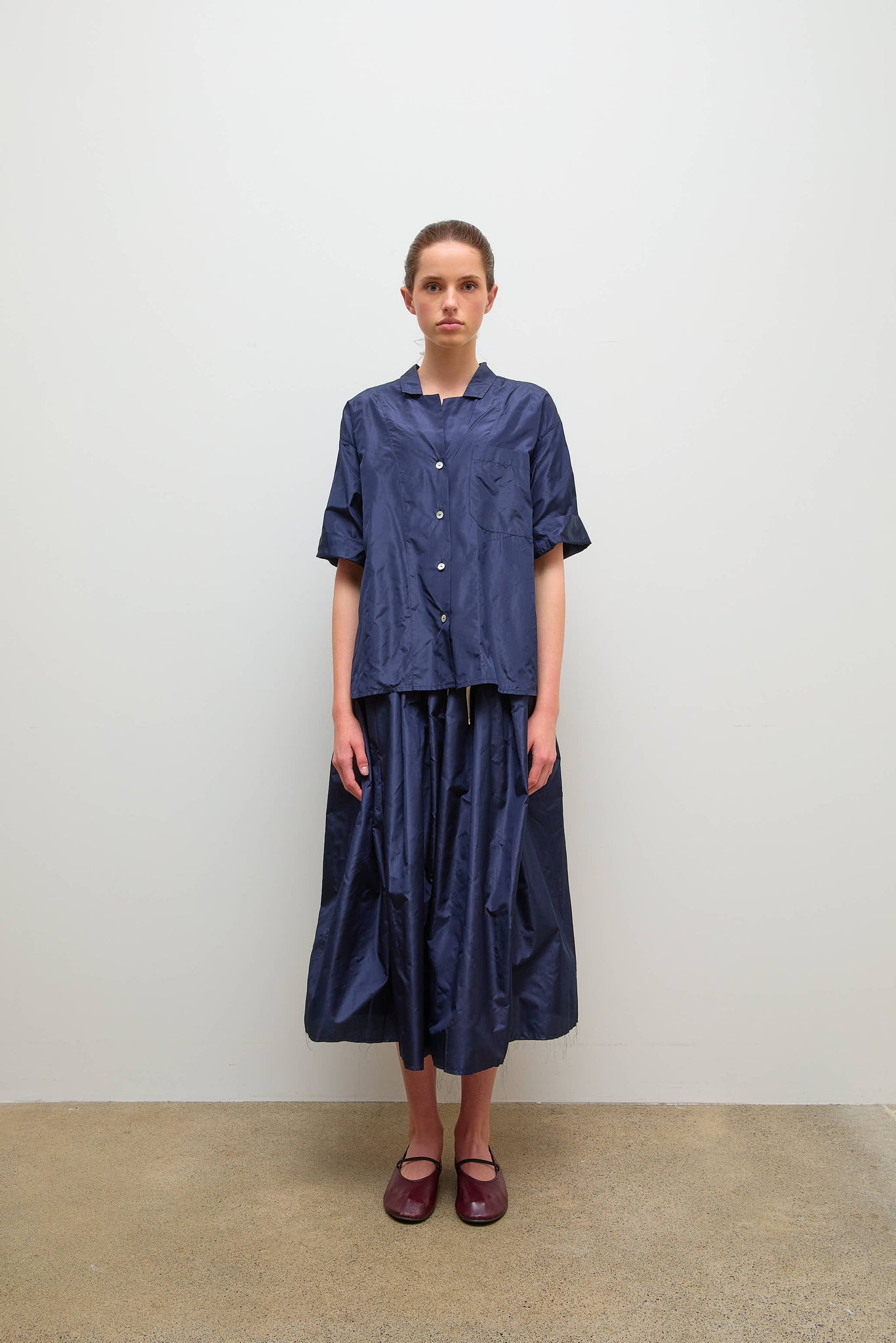 Gelsa Skirt Silk Navy
