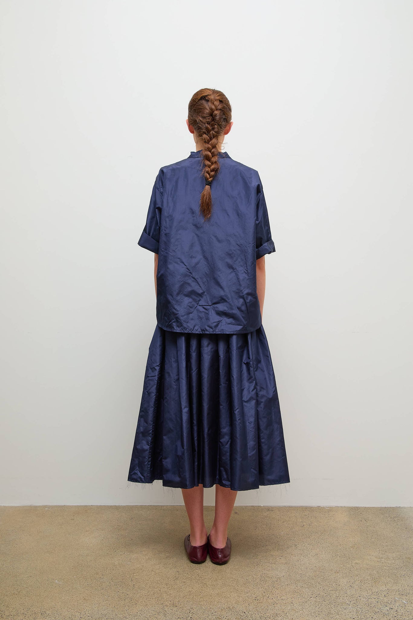Gelsa Skirt Silk Navy
