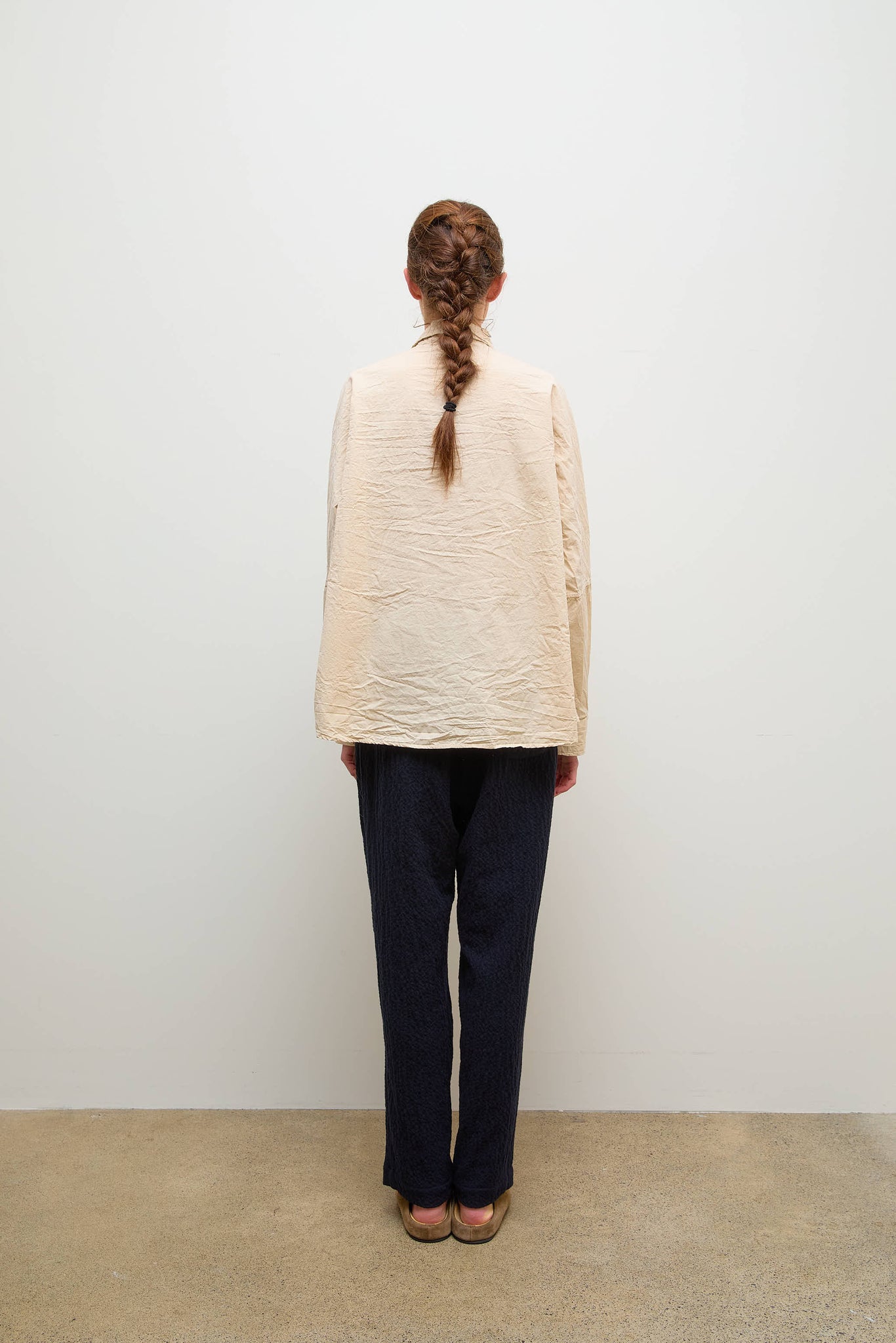 Cashmere Wool Fabi Pants Noble Navy
