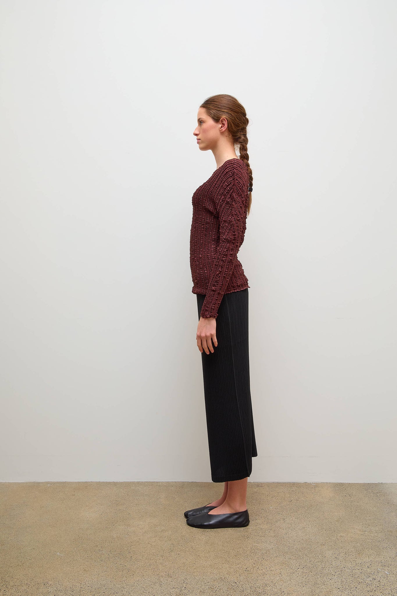 Long Sleeve Shirt Brown