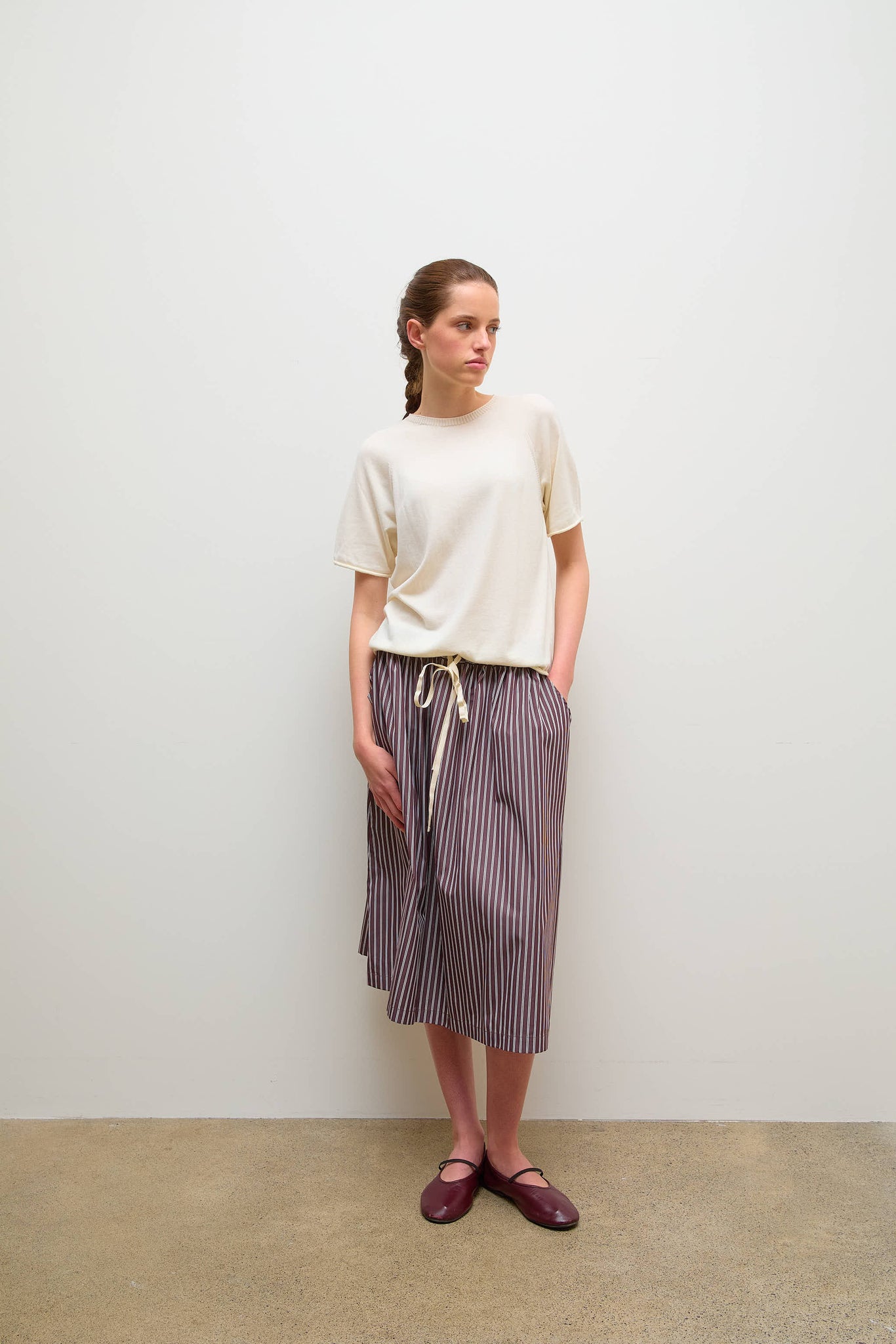 Diamante T-Shirt Off White