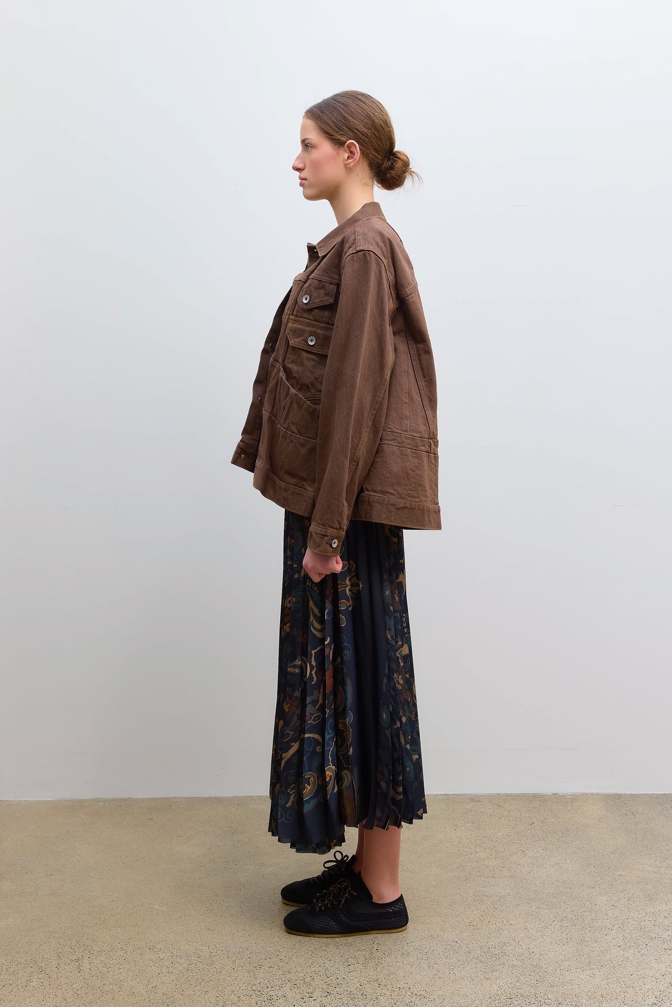 Denim Jacket Brown