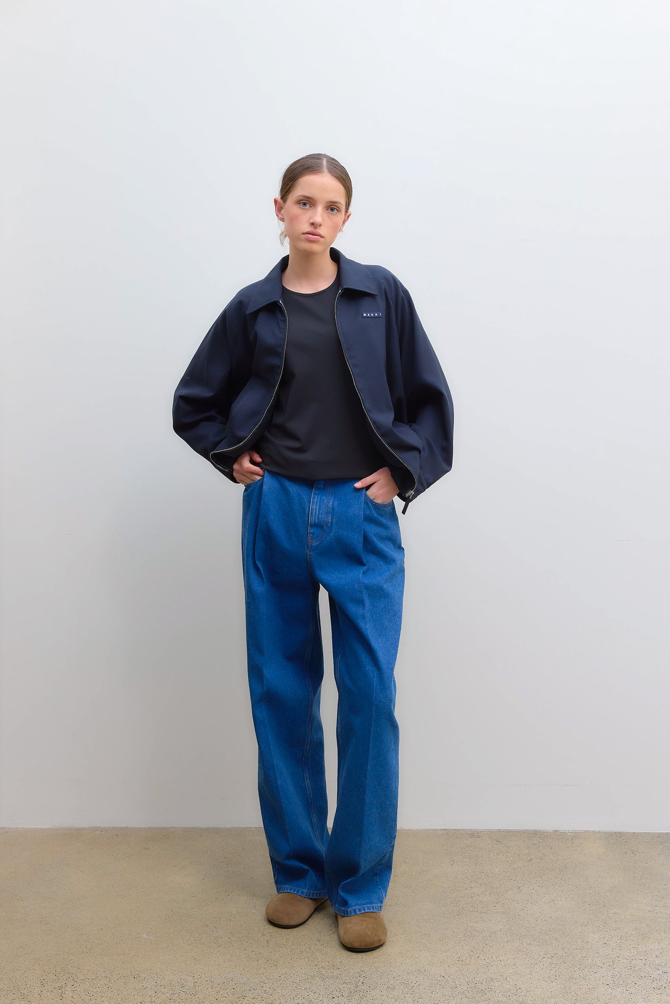 Jacket Wool Navy