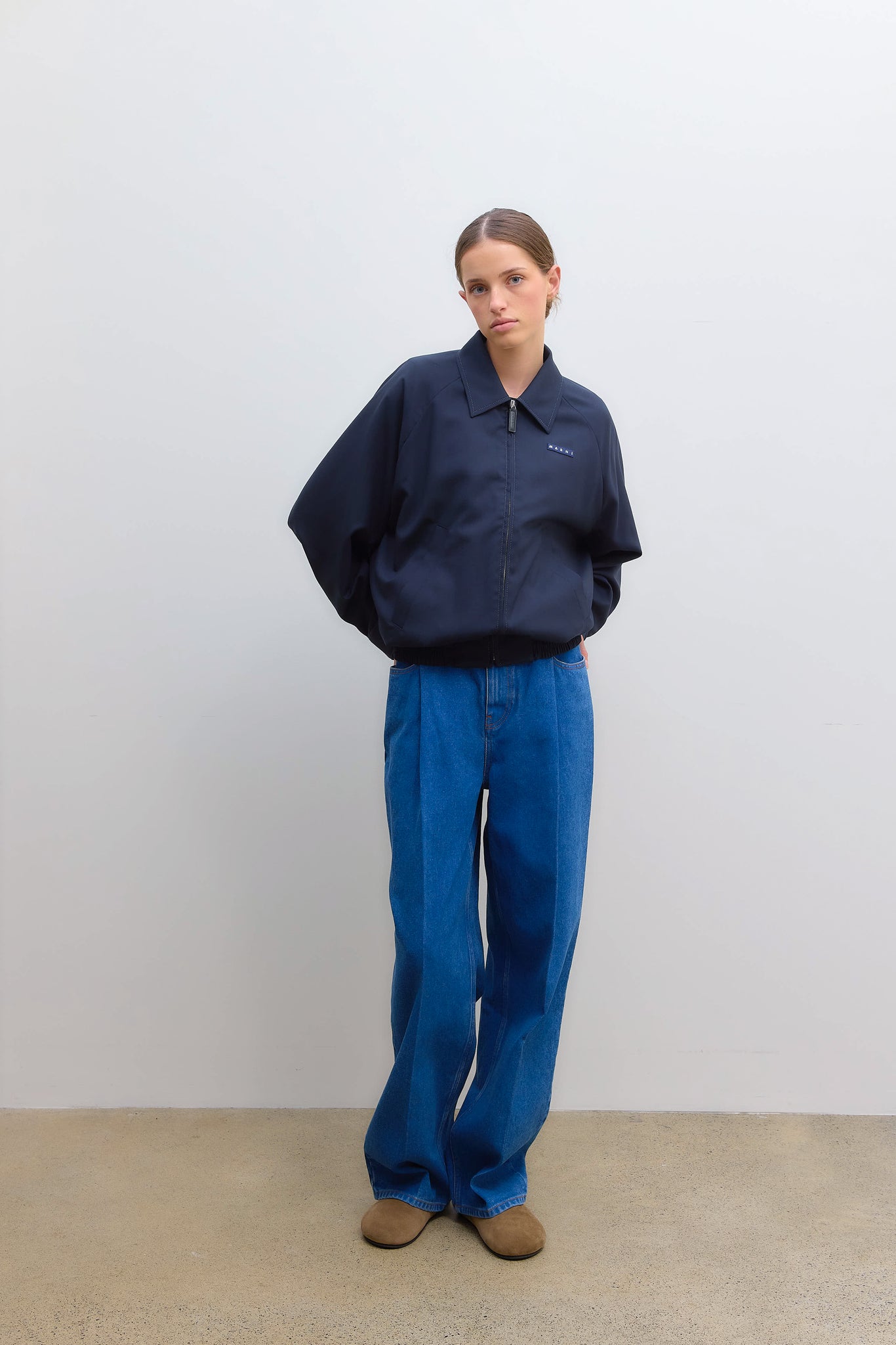 Jacket Wool Navy