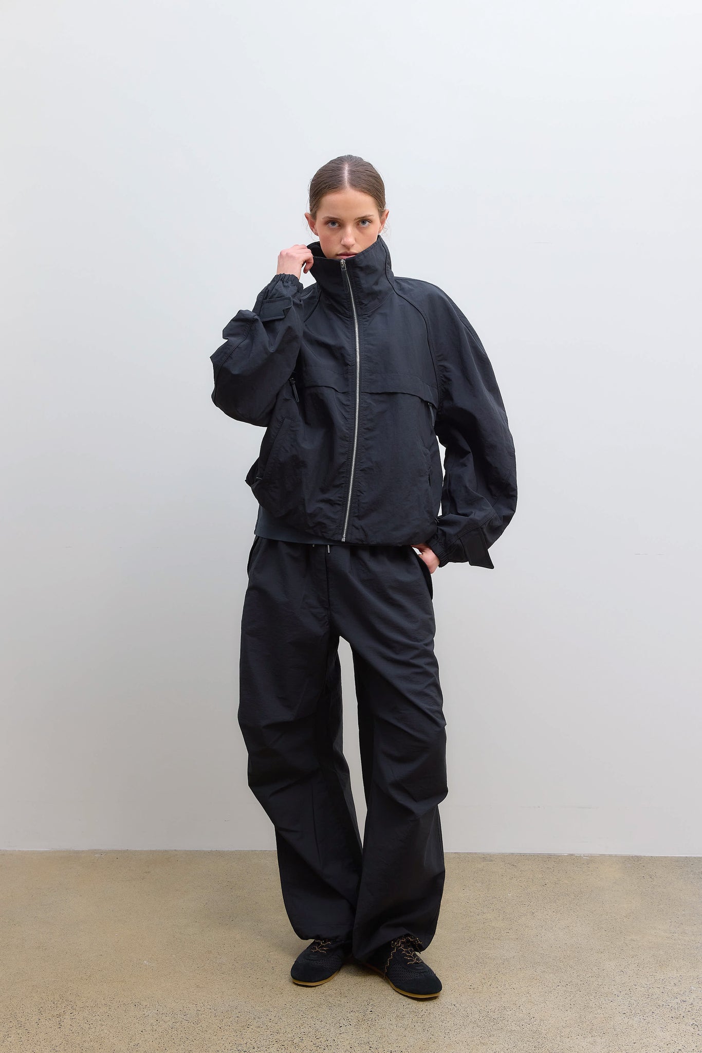 Nylon Jacket Black