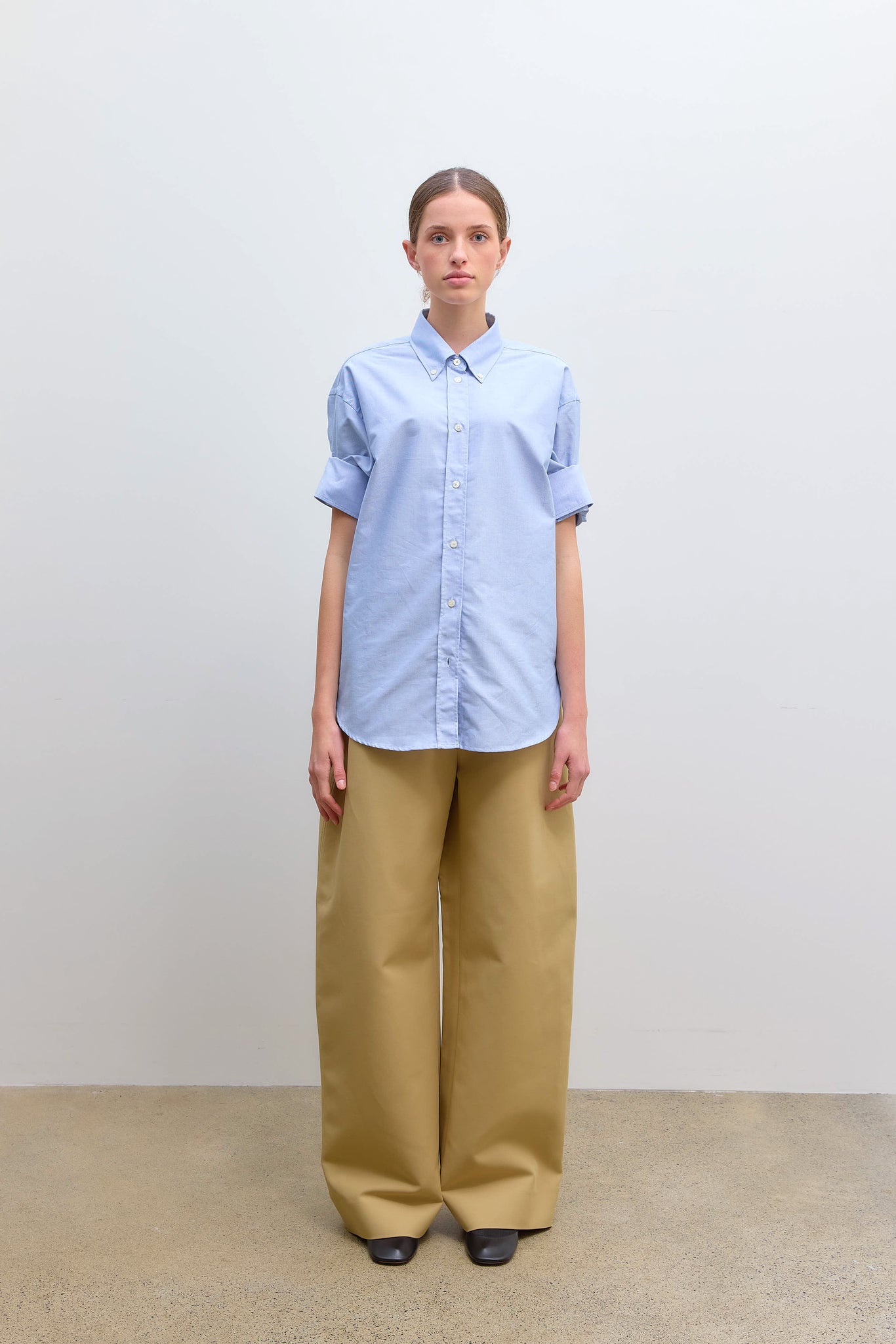 Button Up Shirt Blue