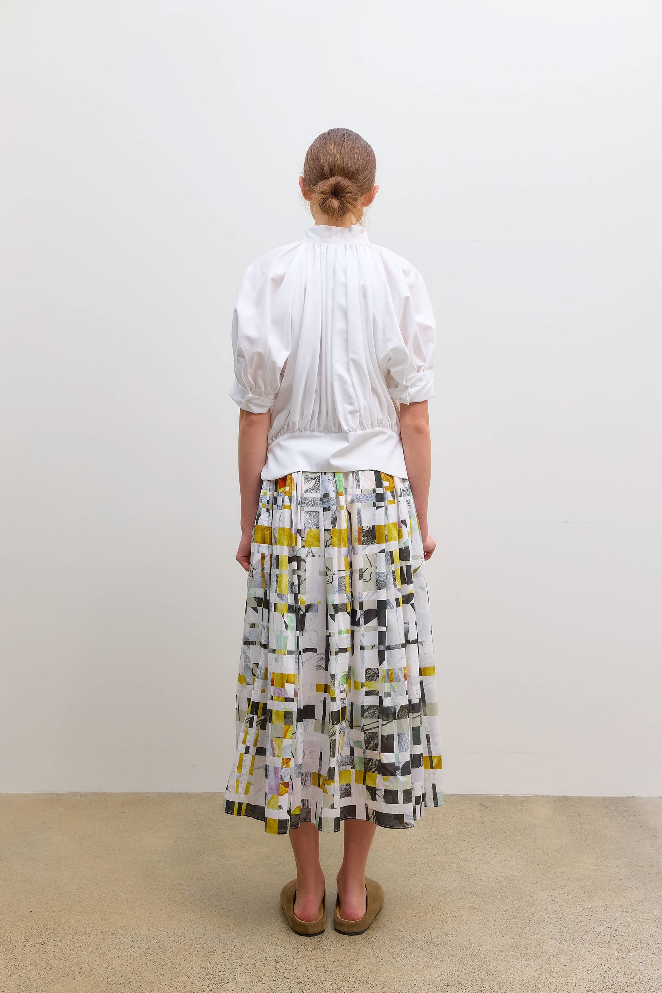 Everyday Holiday Skirt White Multi