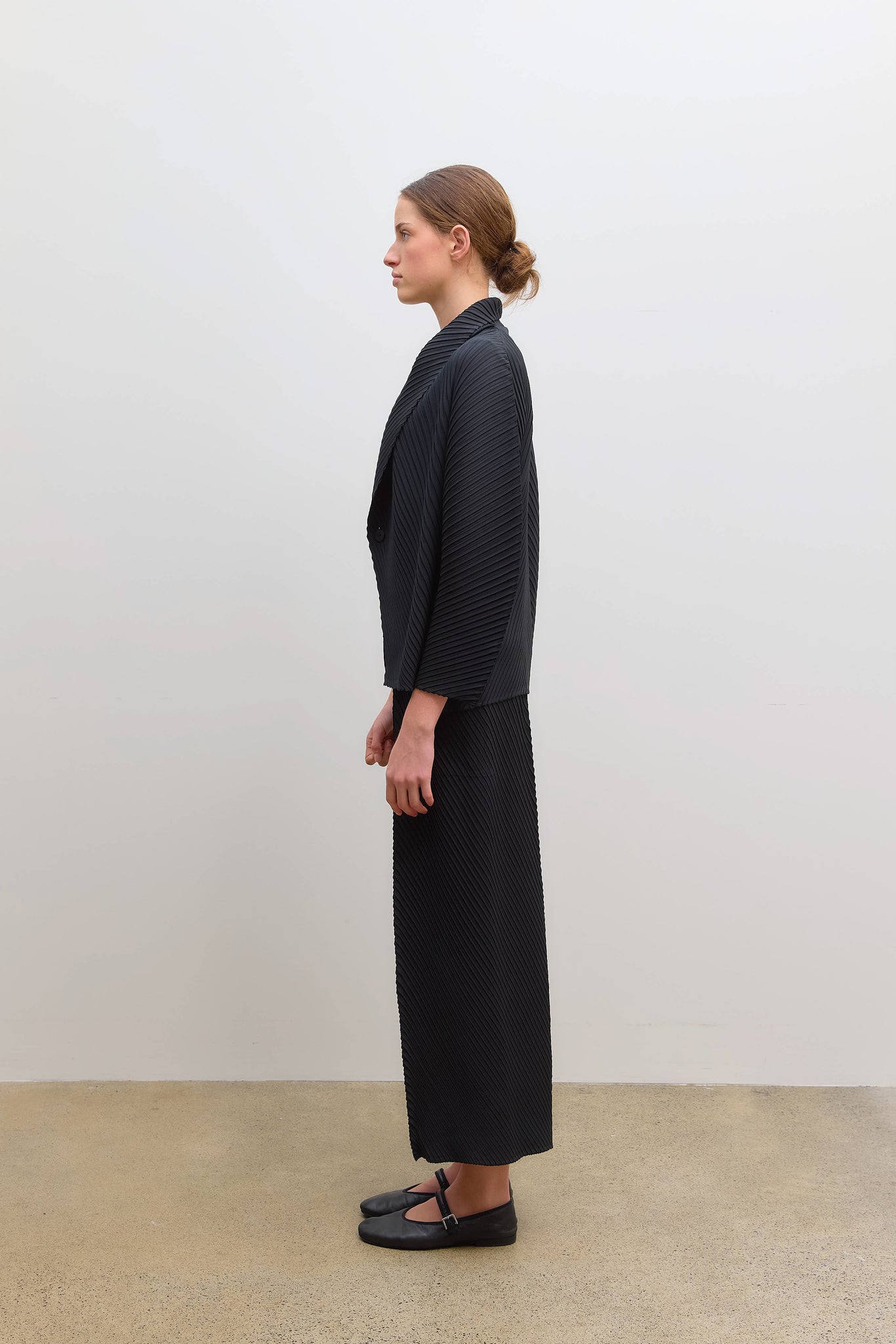 Soft Fold Pants Black