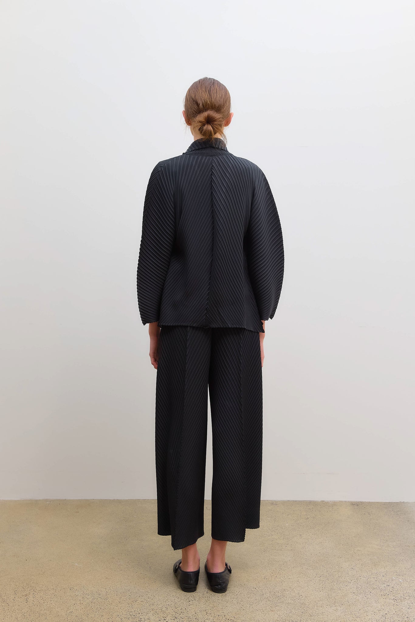 Soft Fold Pants Black