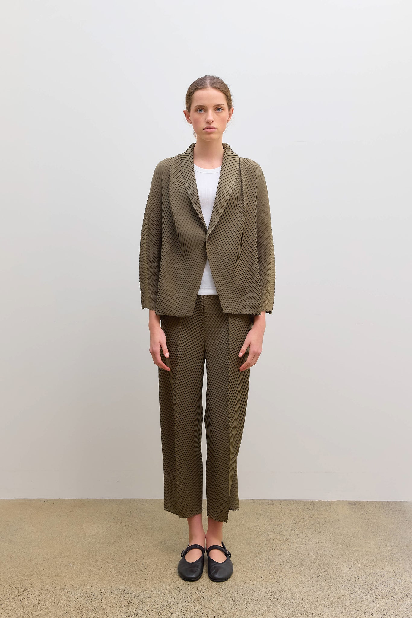 Soft Fold Pants Khaki