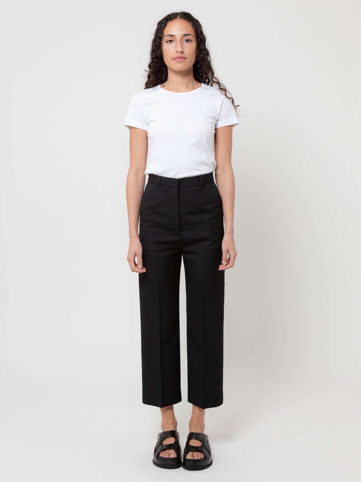 Relaxed Trousers Black