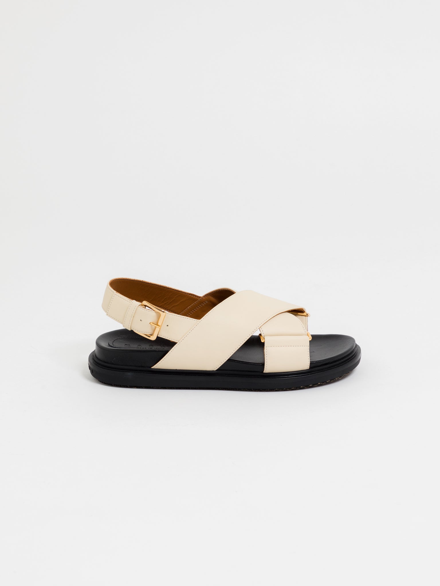 Fussbett Criss-cross Sandals Cream